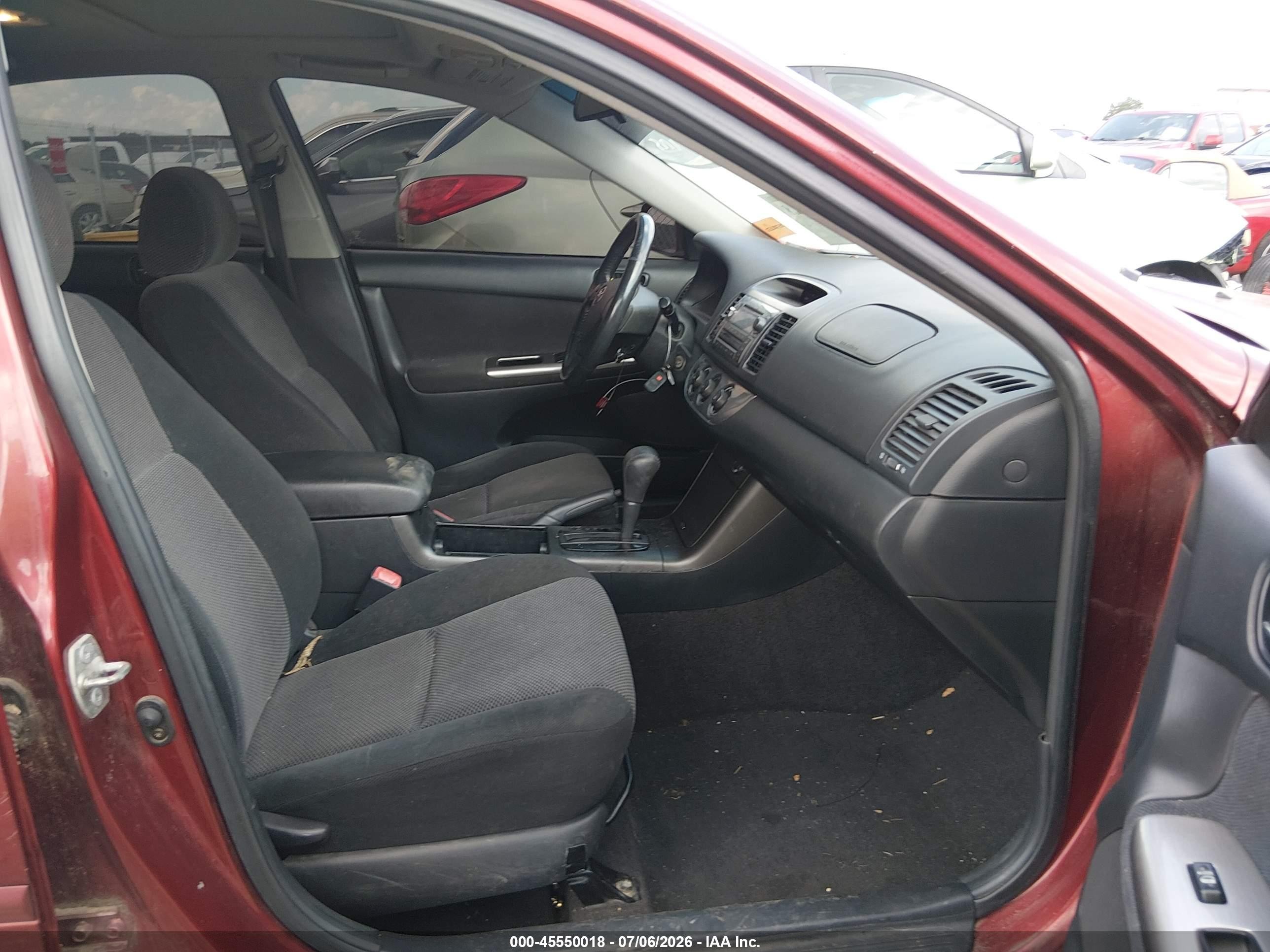 2005 Toyota Camry Se Red vin: 4T1BE32K35U074891