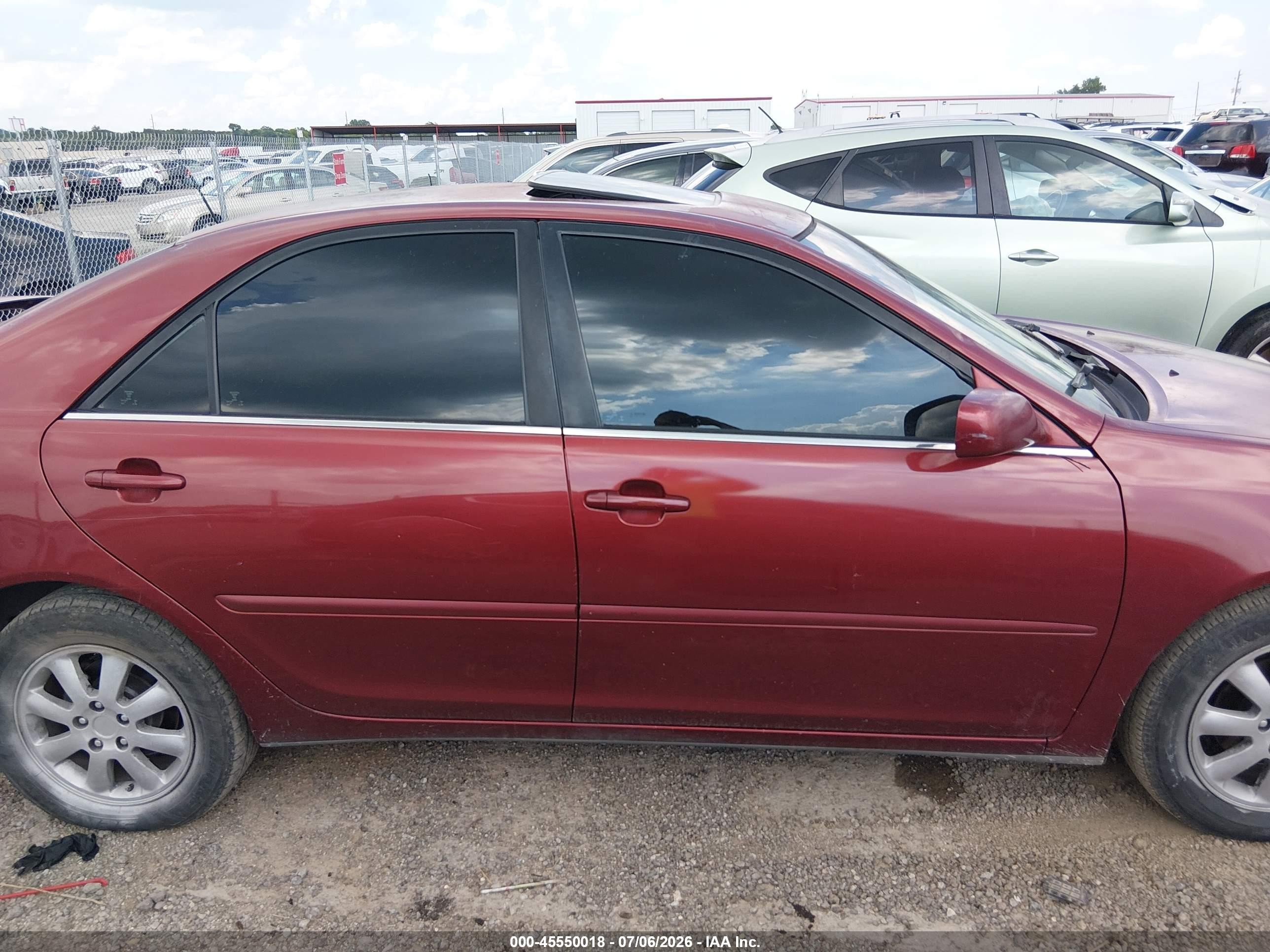 2005 Toyota Camry Se Red vin: 4T1BE32K35U074891