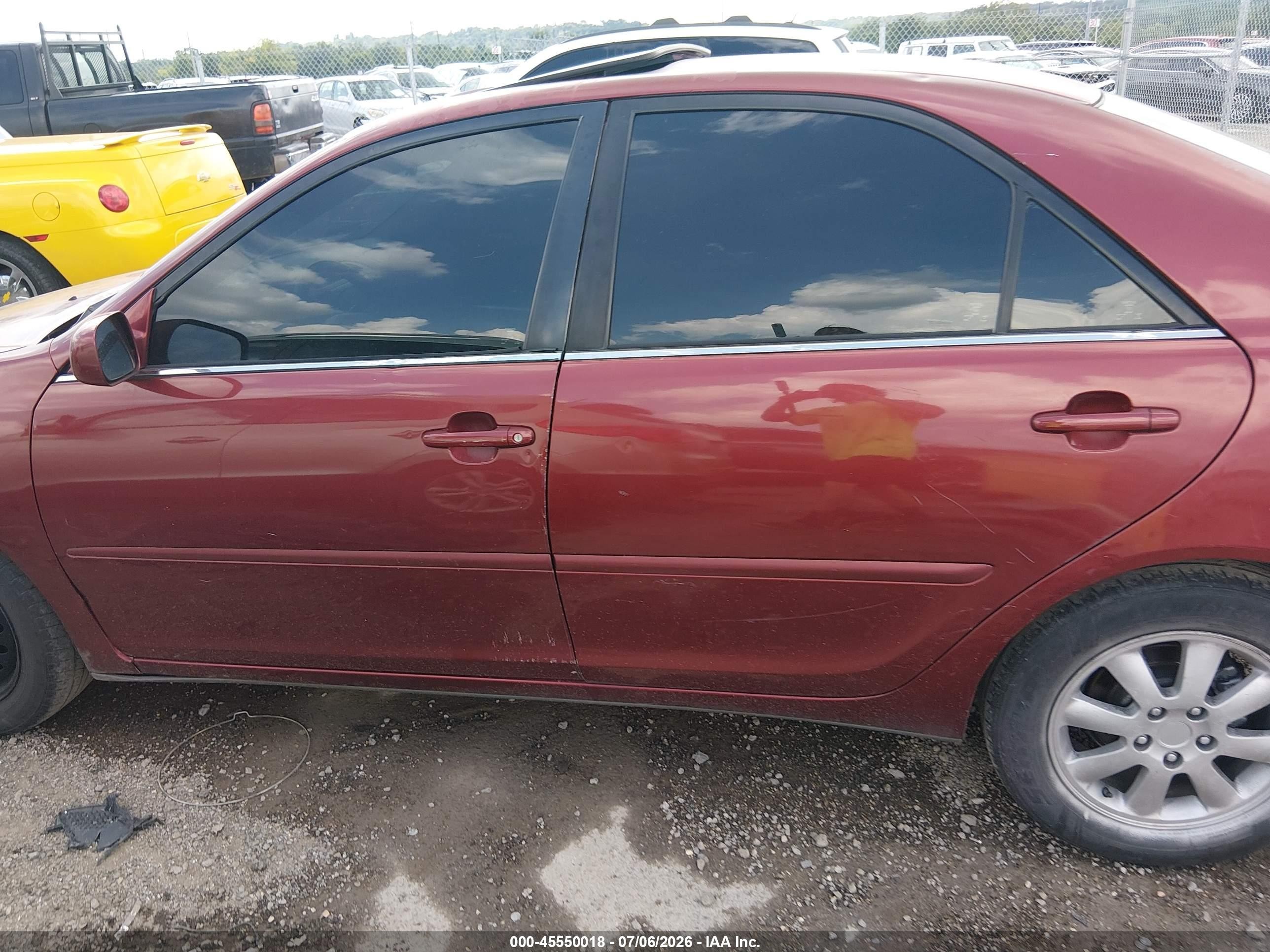 2005 Toyota Camry Se Red vin: 4T1BE32K35U074891