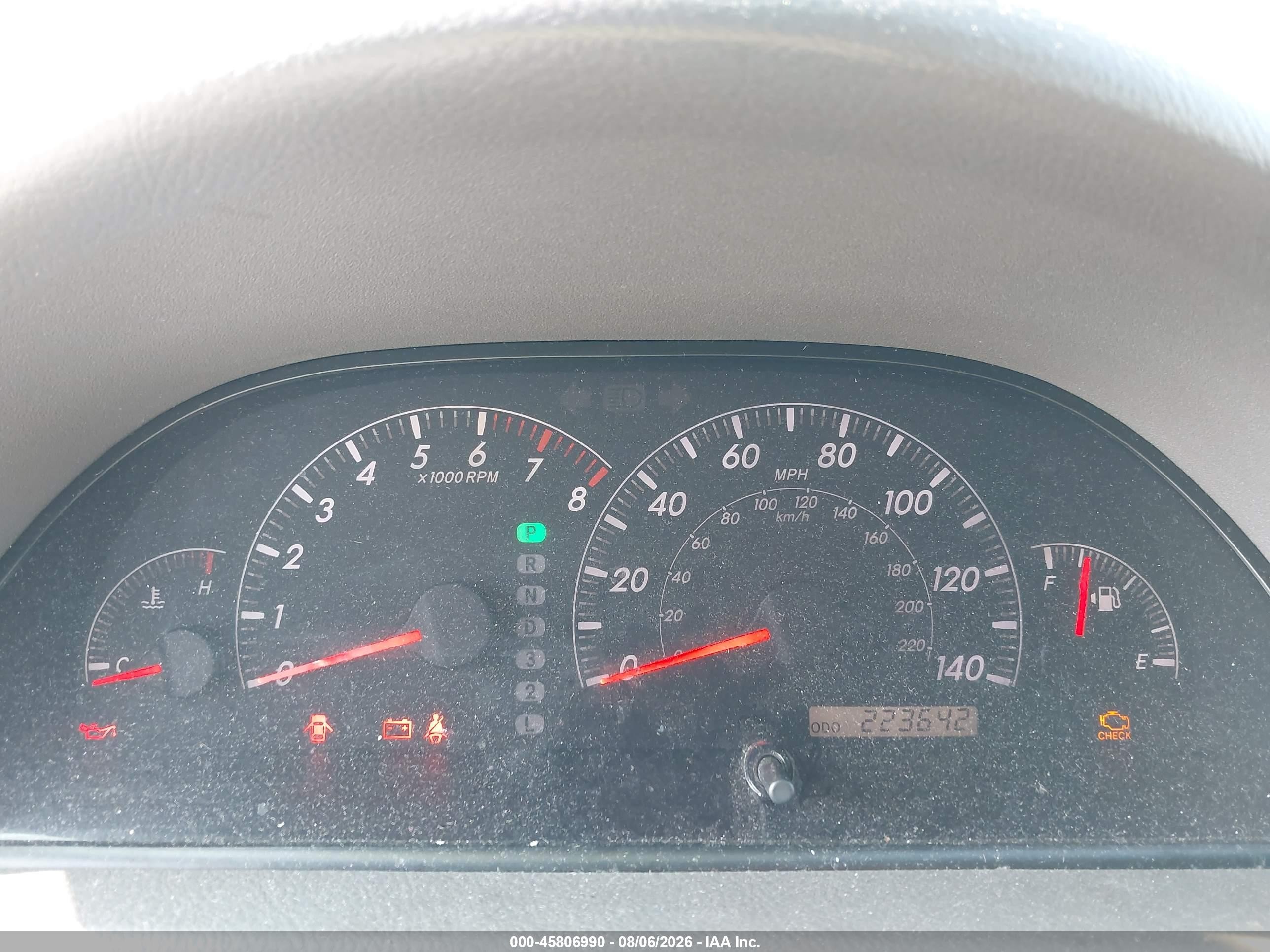 2005 Toyota Camry Le Silver vin: 4T1BE32K35U381607