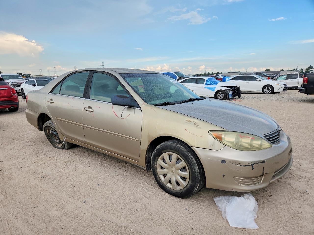 2005 Toyota Camry Standard Tan vin: 4T1BE32K35U394440