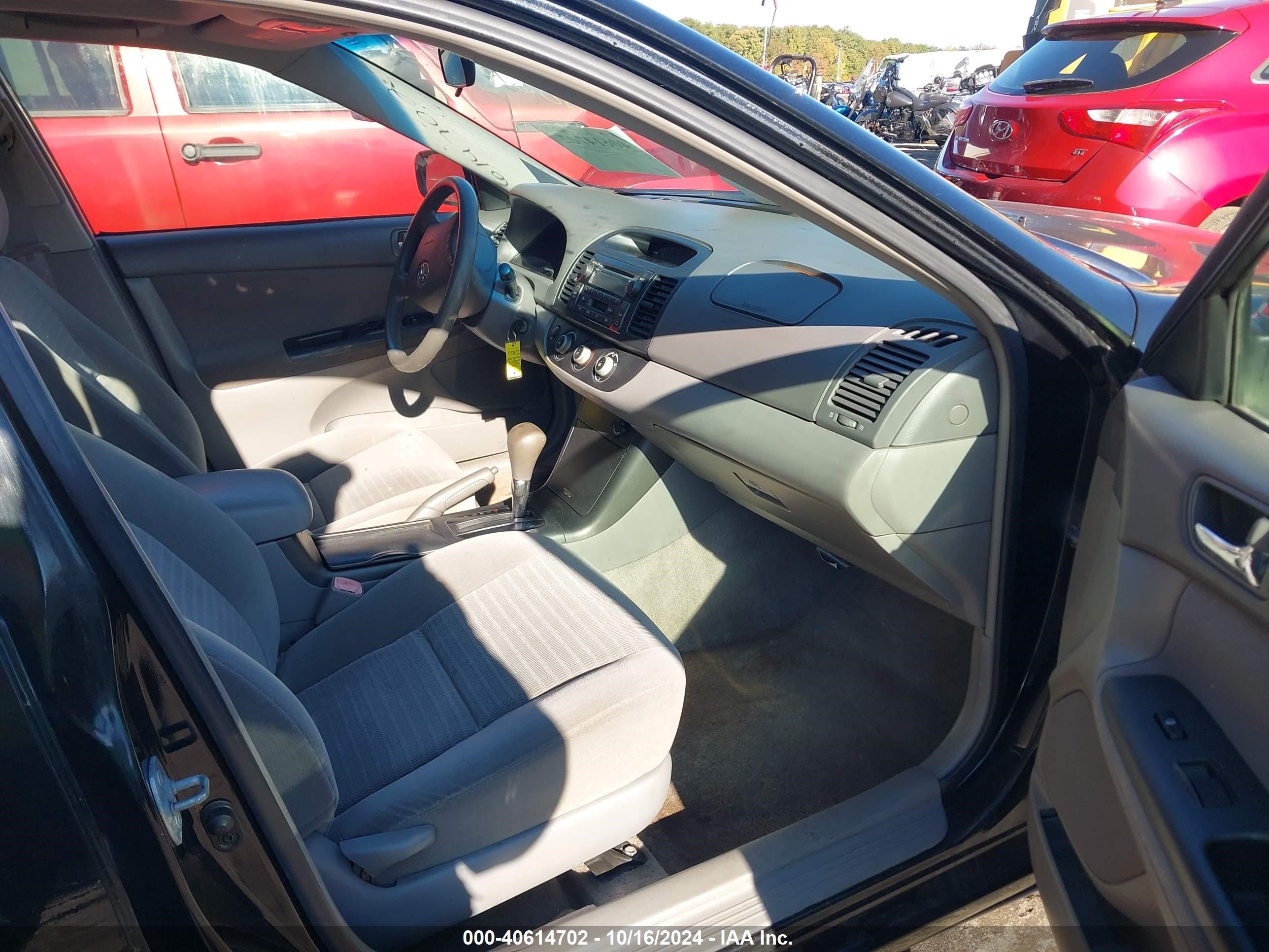2005 Toyota Camry Le Black vin: 4T1BE32K35U407669