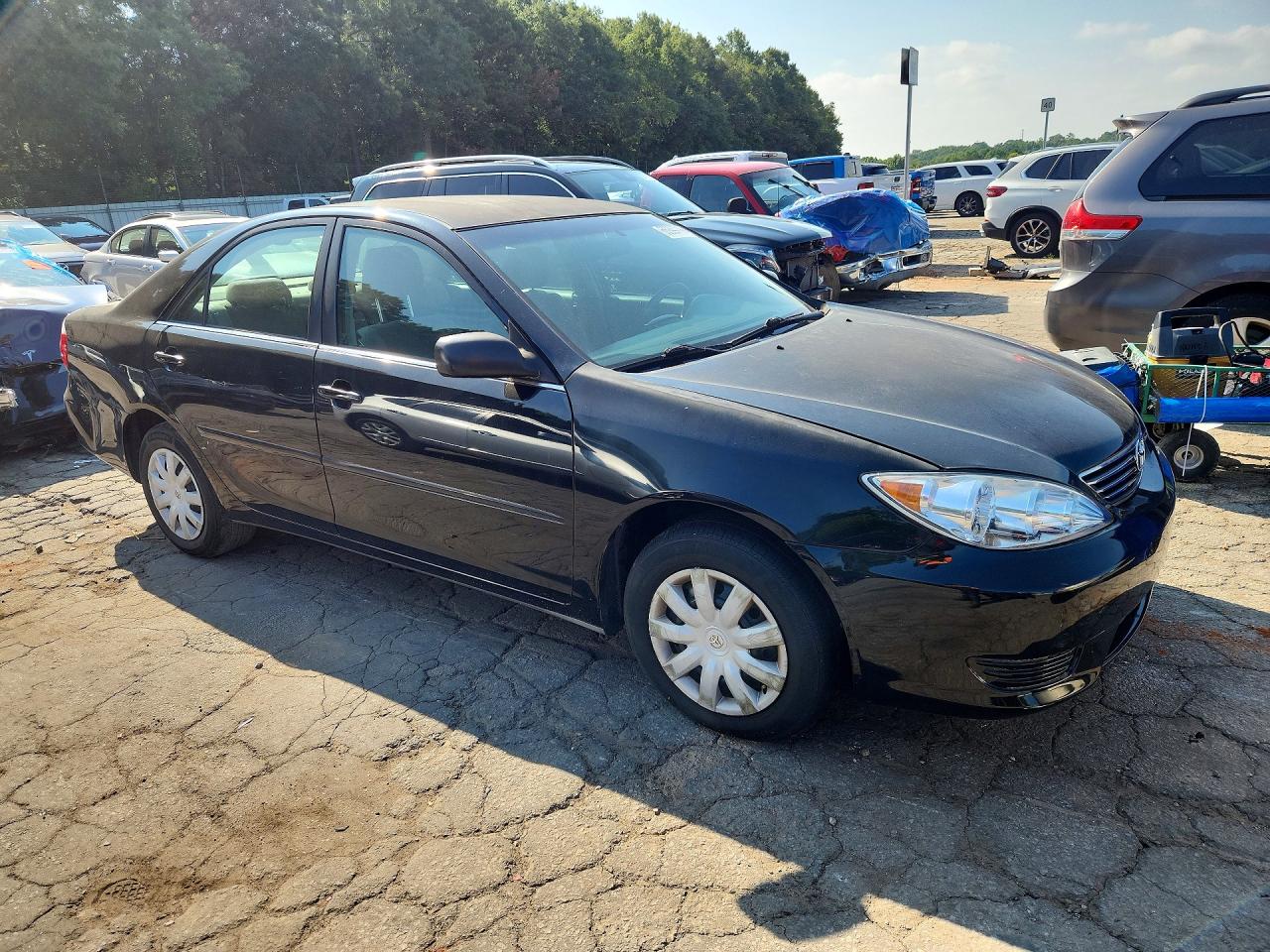 2005 Toyota Camry Le Black vin: 4T1BE32K35U433348