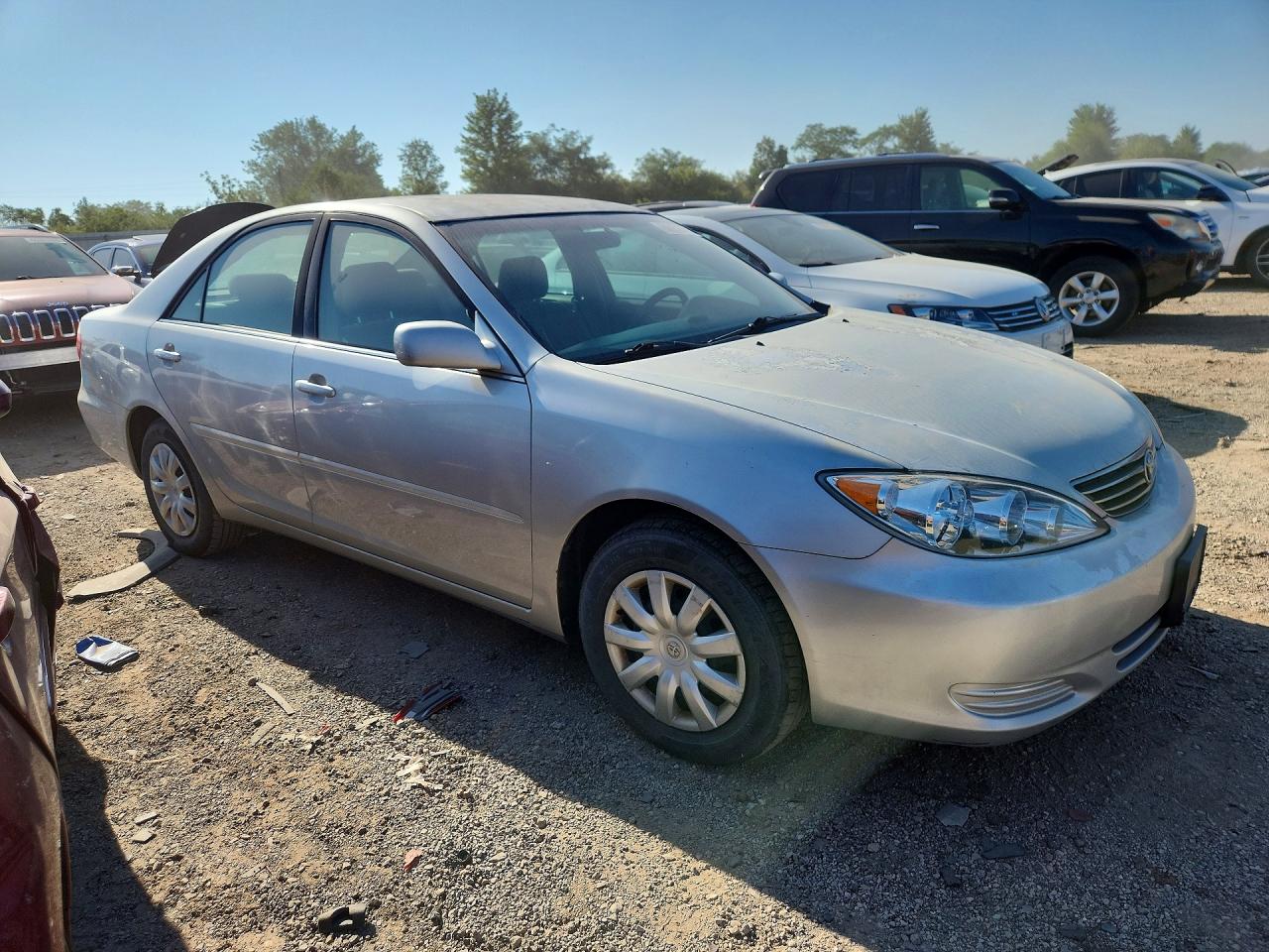 2005 Toyota Camry Le Silver vin: 4T1BE32K35U509439