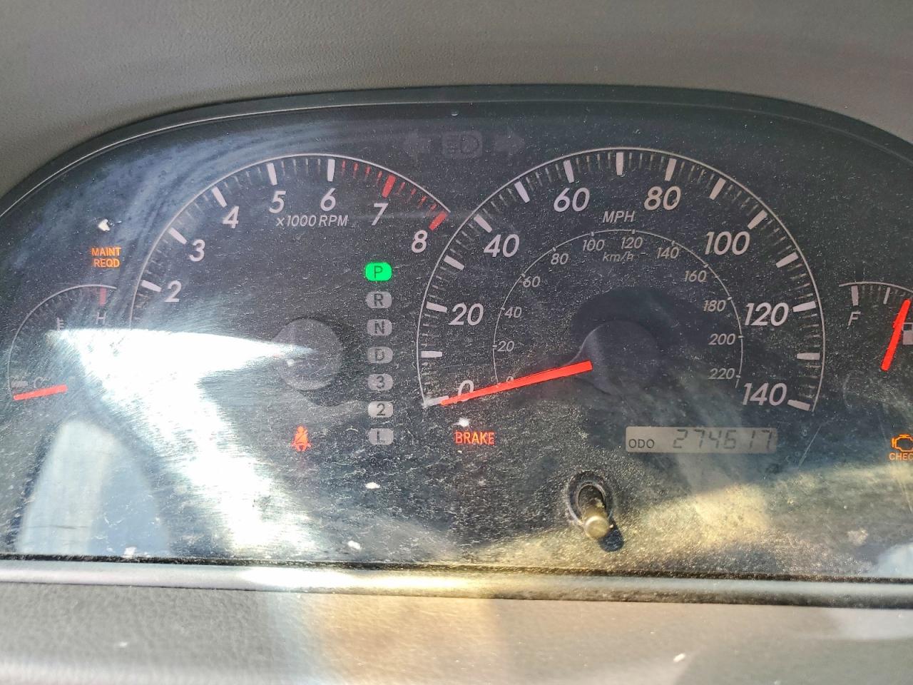 2005 Toyota Camry Standard Tan vin: 4T1BE32K35U512129