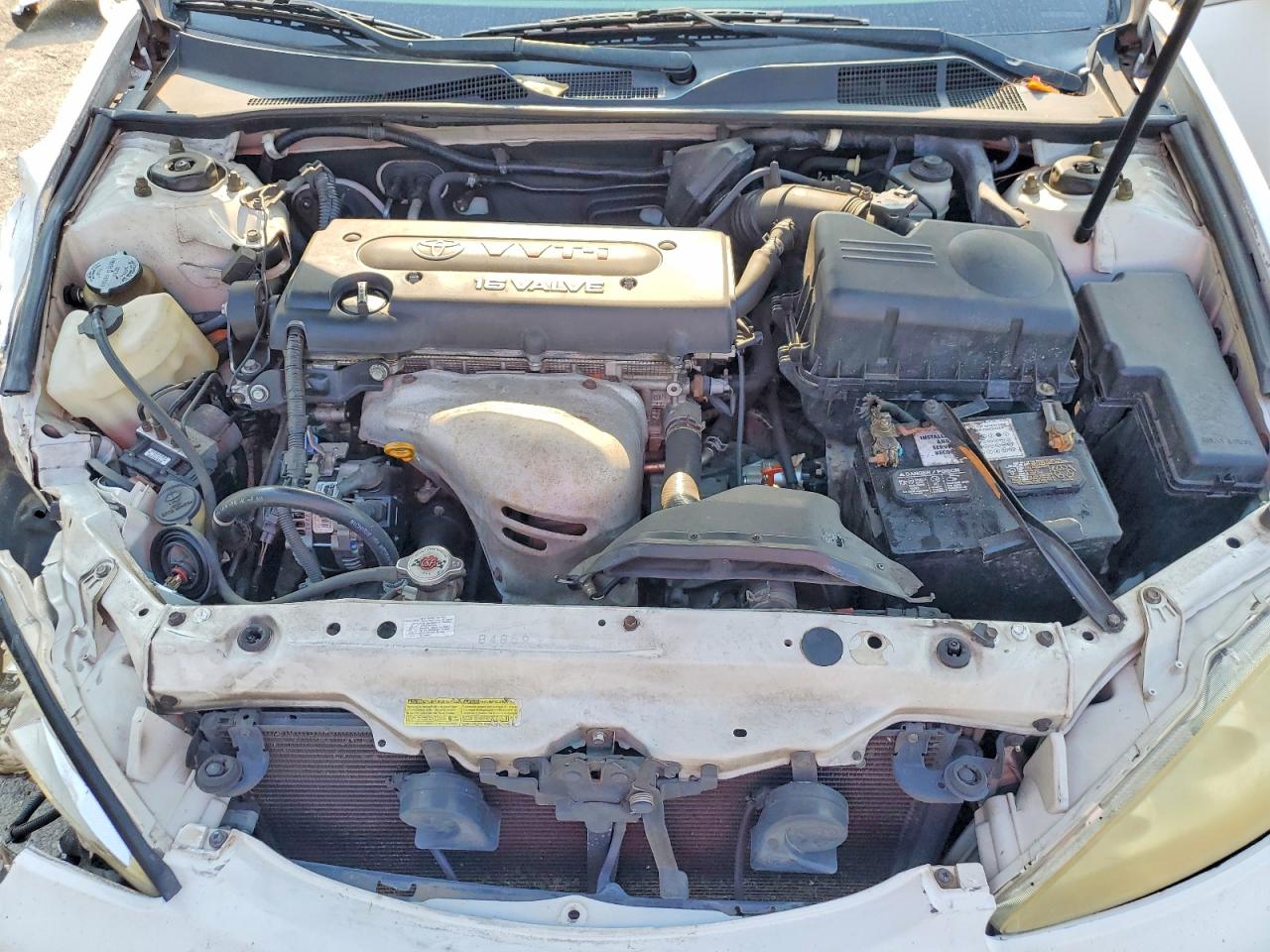 2005 Toyota Camry Le White vin: 4T1BE32K35U536320