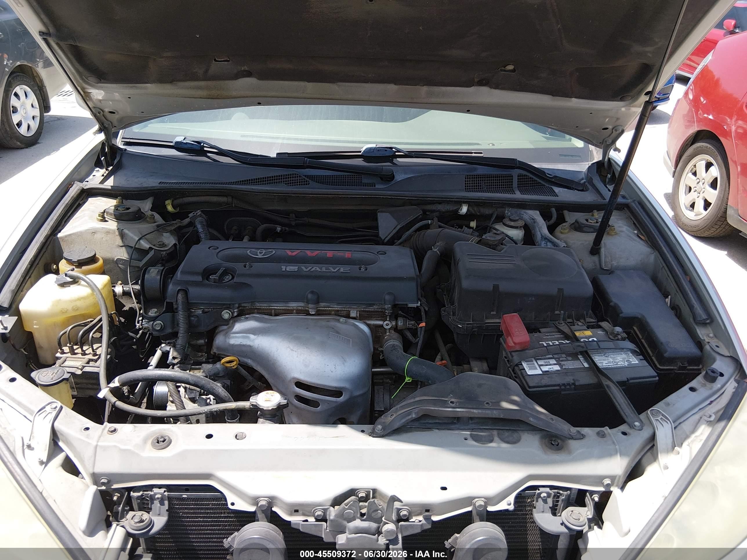 2005 Toyota Camry Le Серебряный vin: 4T1BE32K35U542053