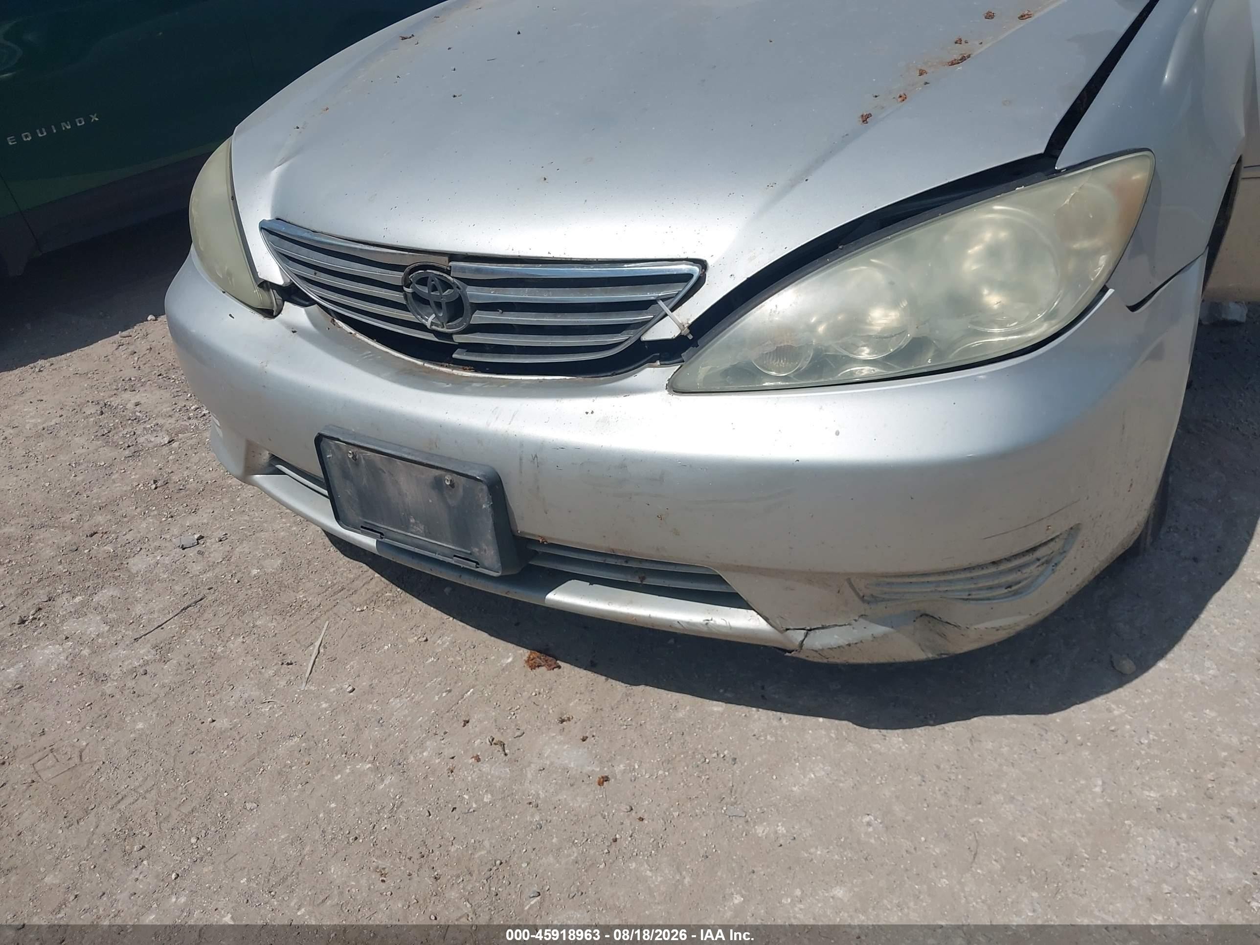 2005 Toyota Camry Le Gray vin: 4T1BE32K35U557653