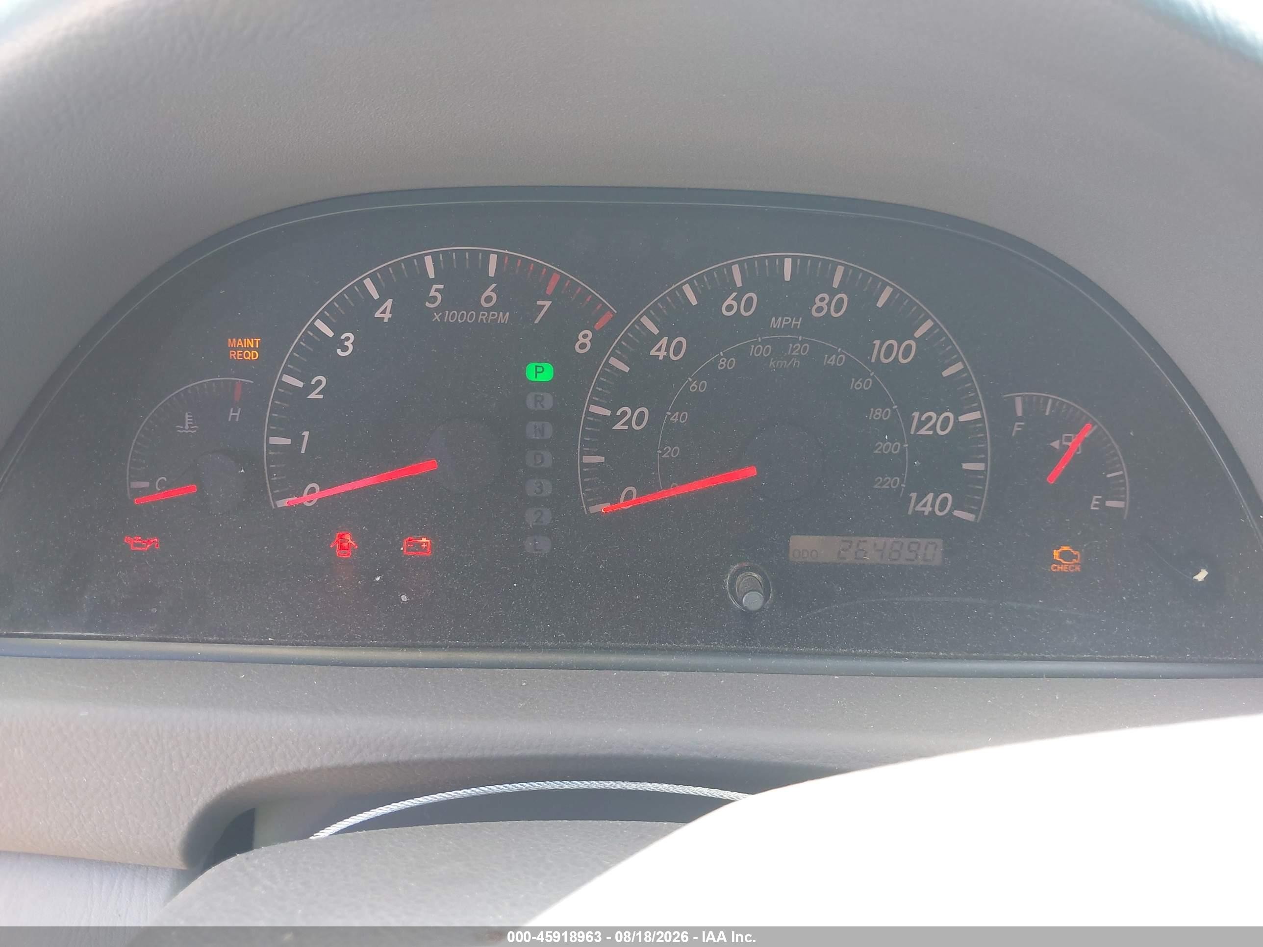 2005 Toyota Camry Le Gray vin: 4T1BE32K35U557653