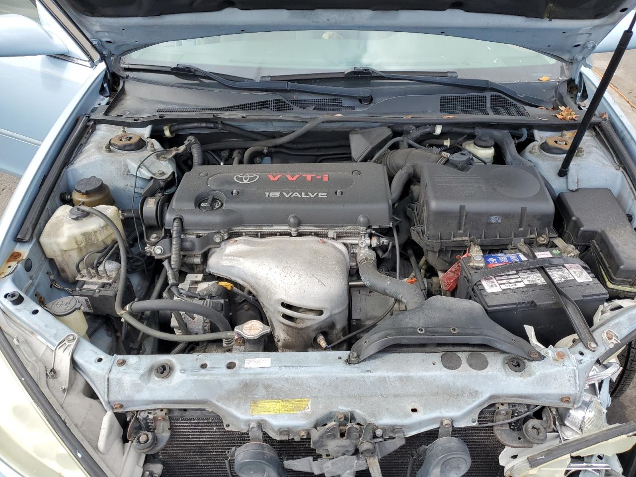 2005 Toyota Camry Le Синий vin: 4T1BE32K35U597151