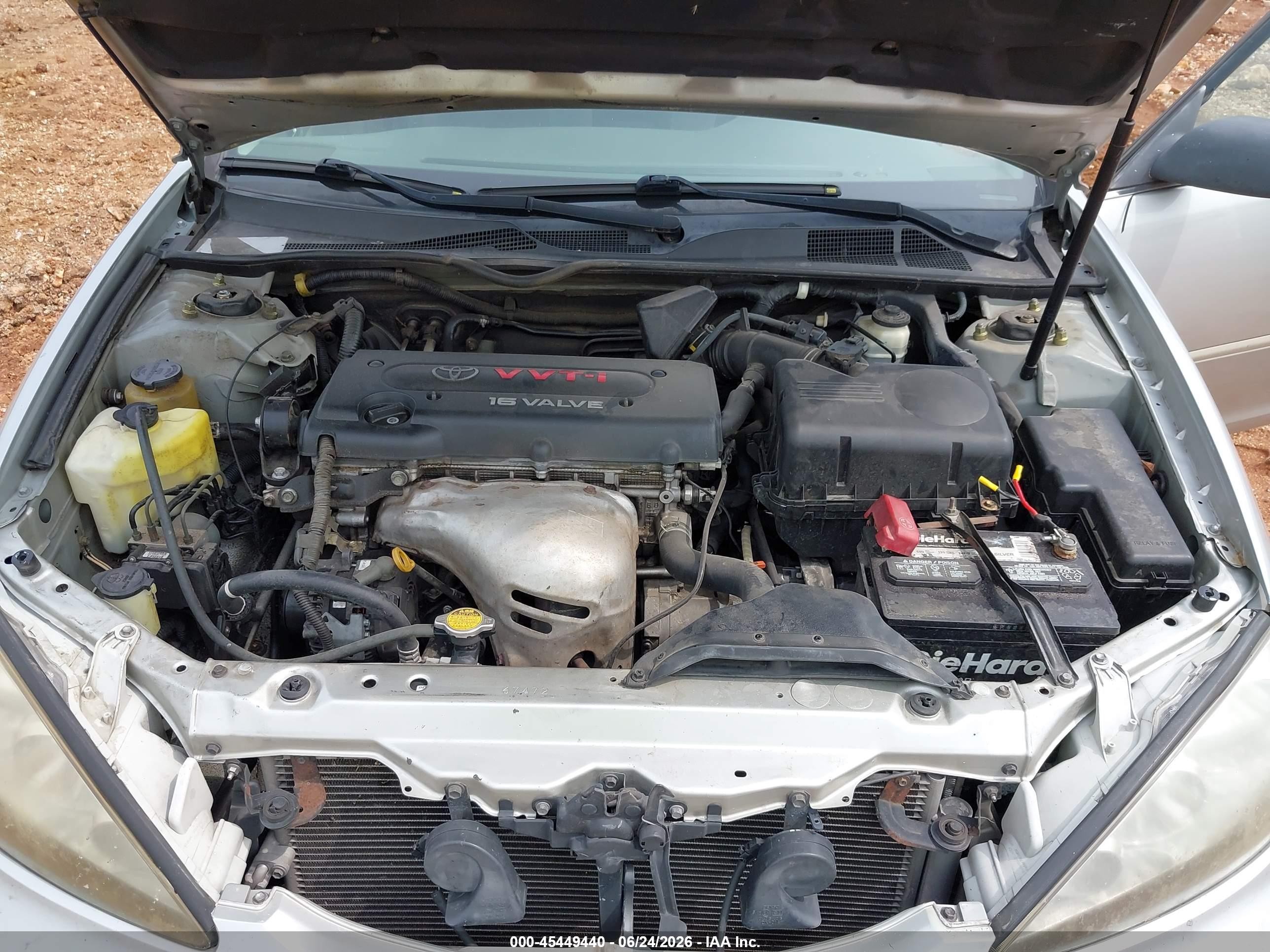 2005 Toyota Camry Std Silver vin: 4T1BE32K35U640029