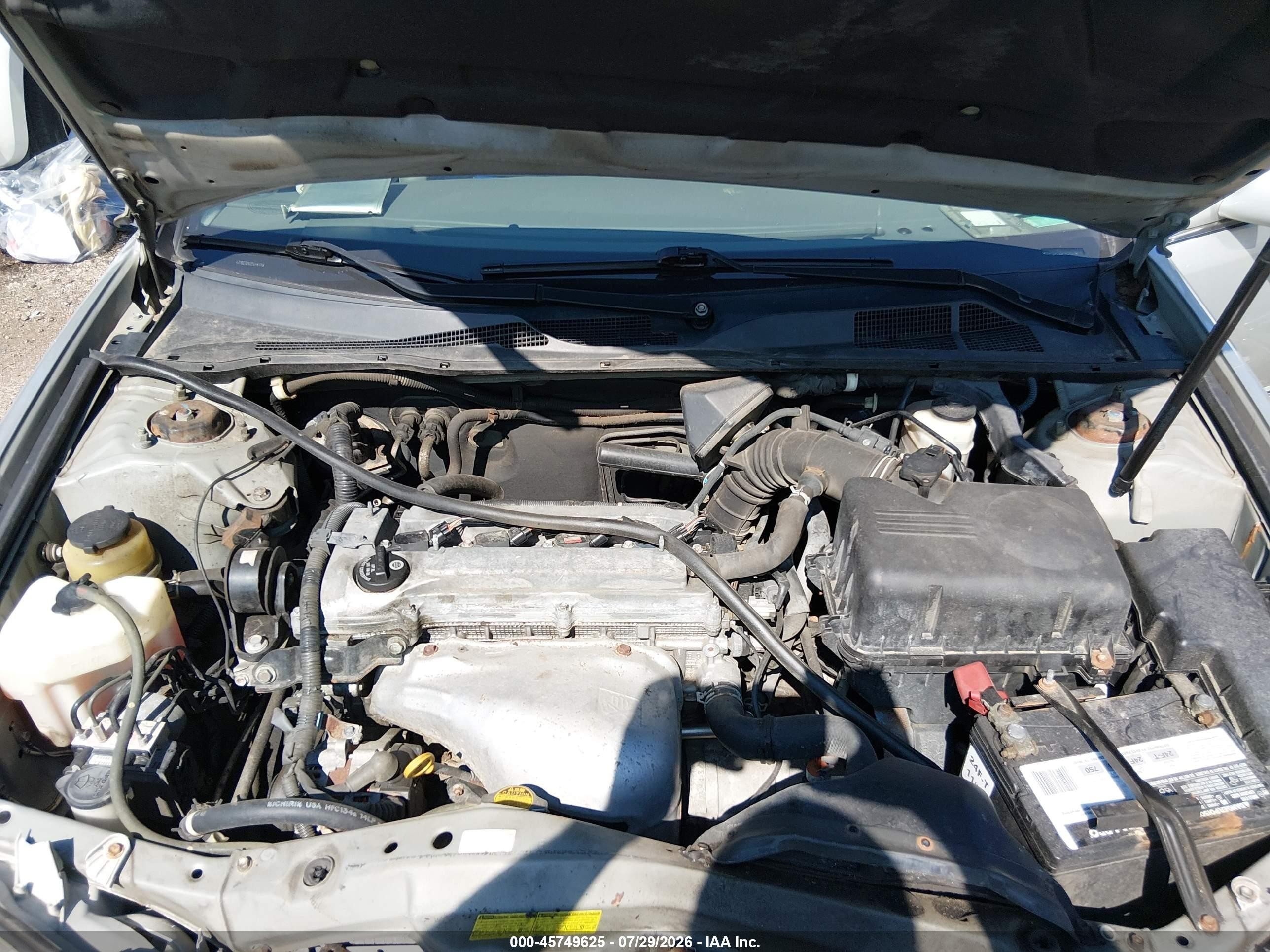 2005 Toyota Camry Xle Silver vin: 4T1BE32K35U961018
