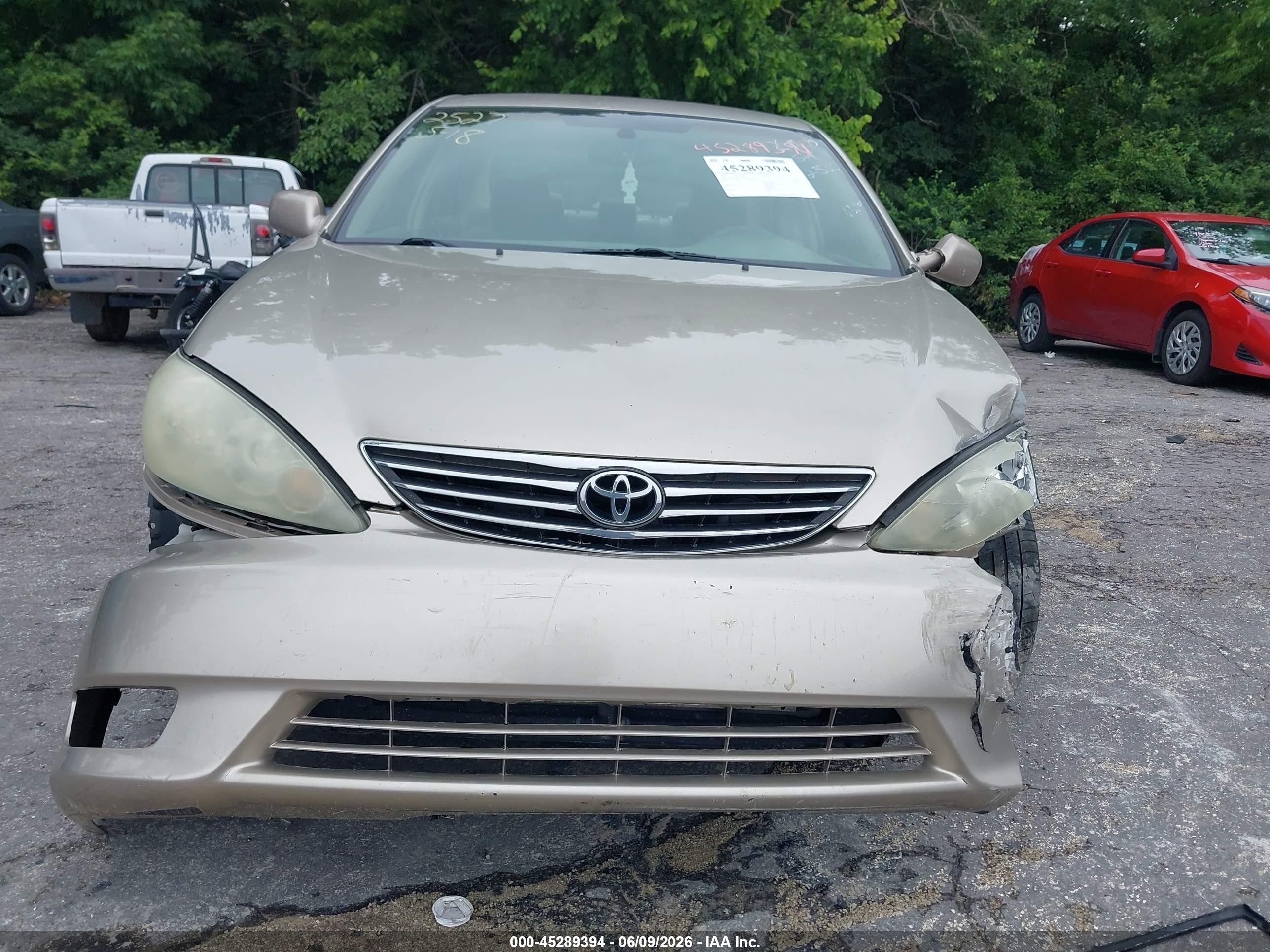 2005 Toyota Camry Xle Beige vin: 4T1BE32K35U992527