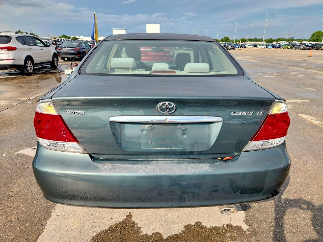 2006 Toyota Camry Le Green vin: 4T1BE32K36U119622