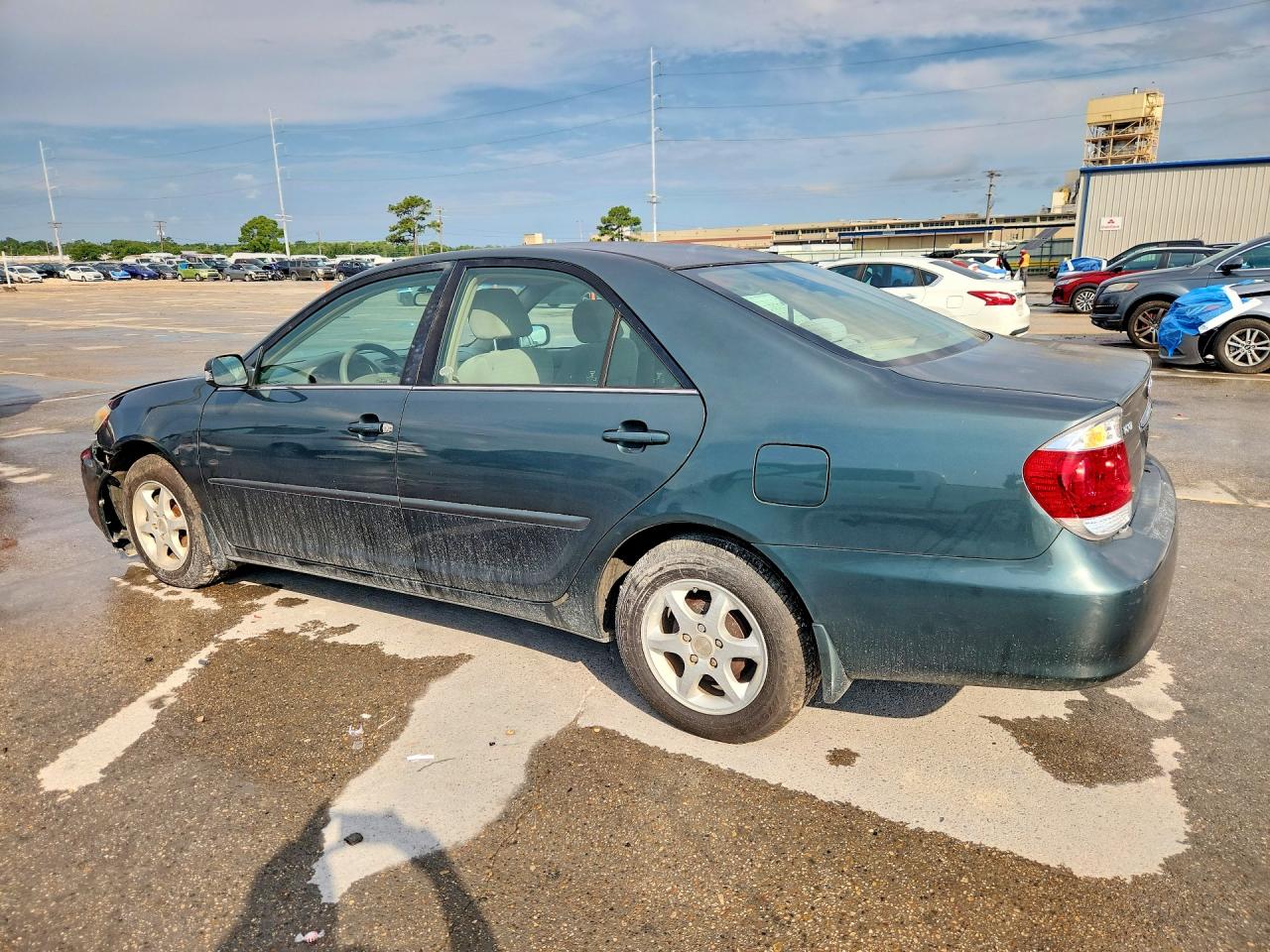 2006 Toyota Camry Le Green vin: 4T1BE32K36U119622