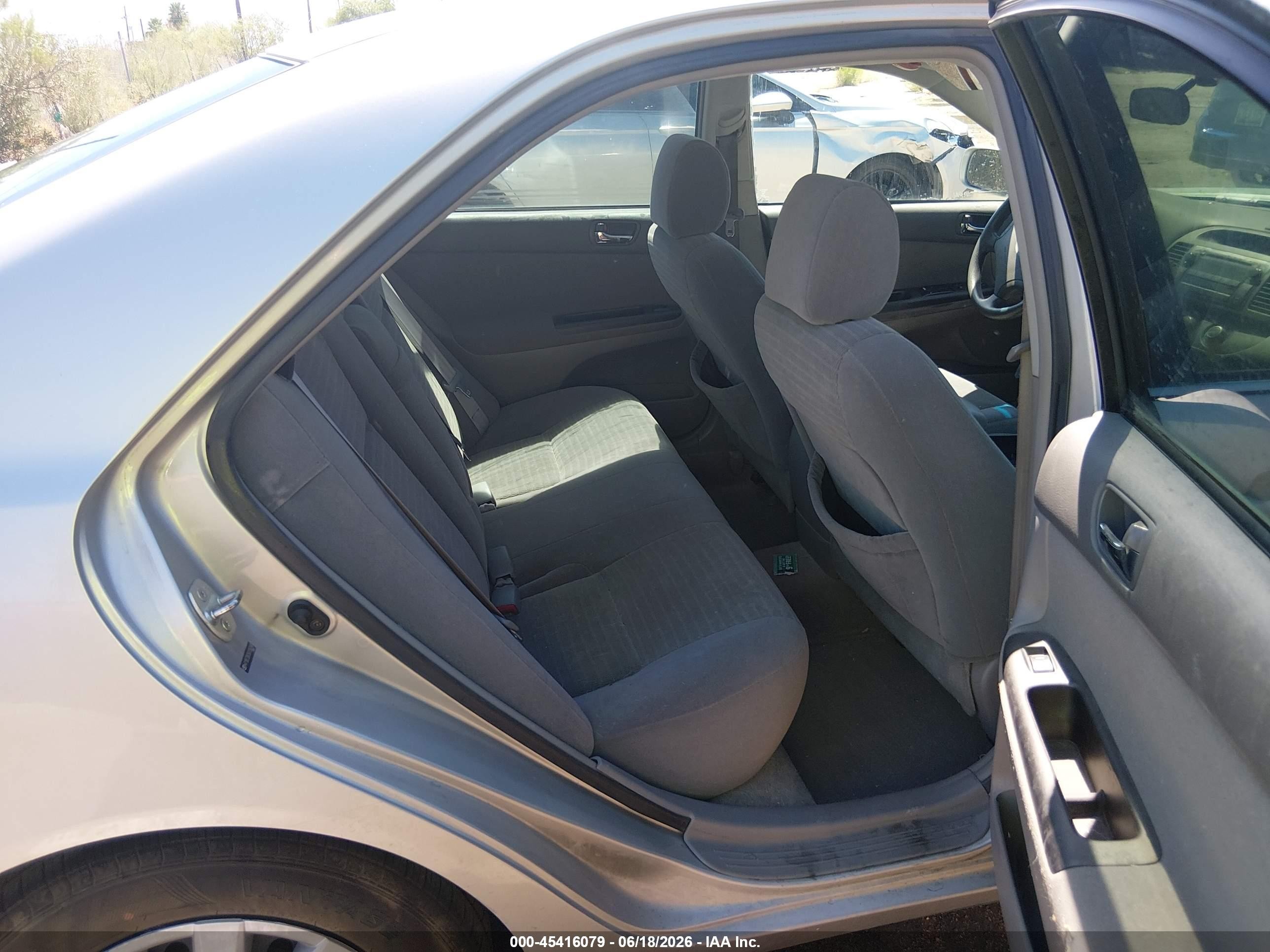 2006 Toyota Camry Le Silver vin: 4T1BE32K36U134248