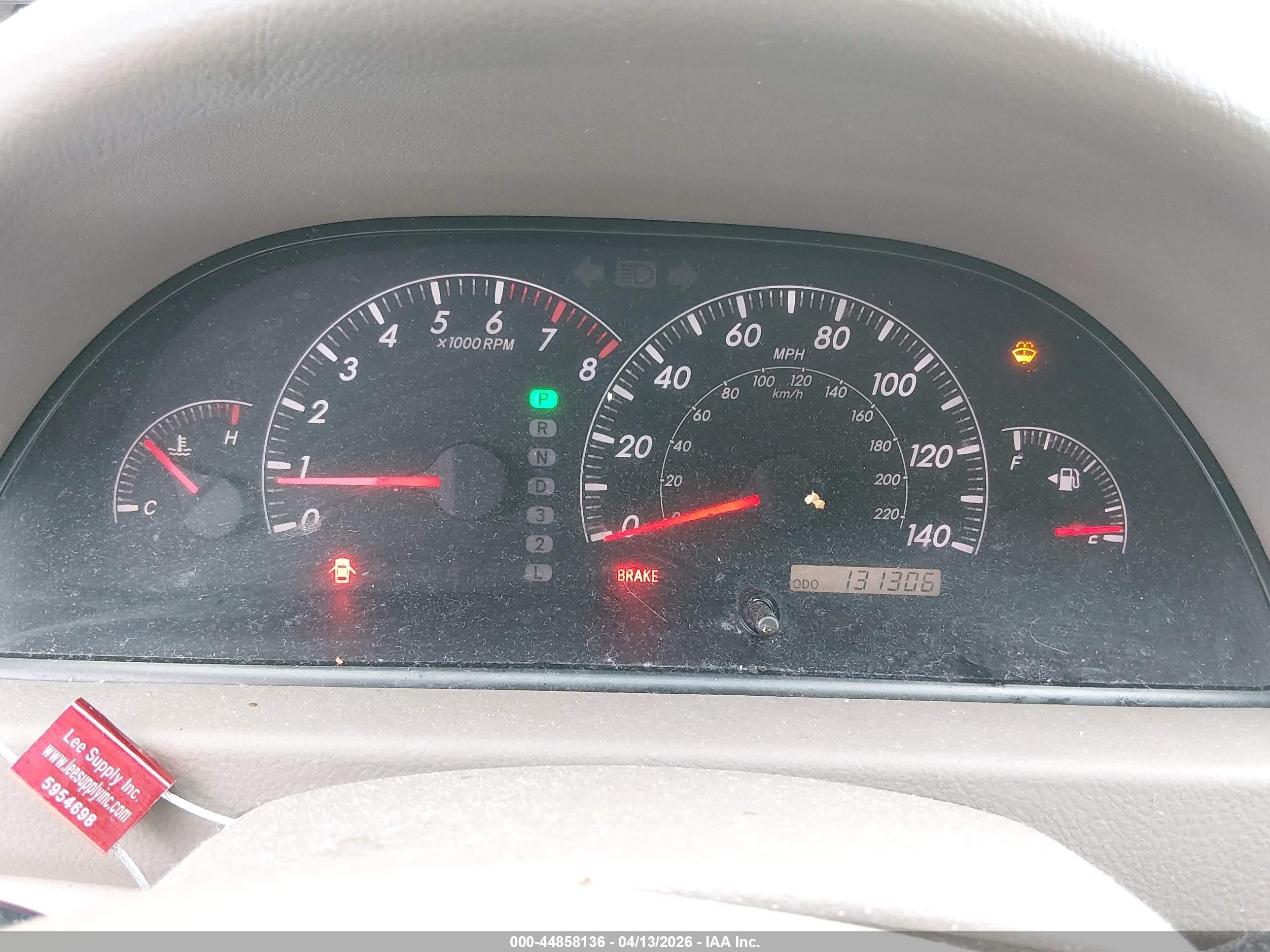 2006 Toyota Camry Le Beige vin: 4T1BE32K36U150062