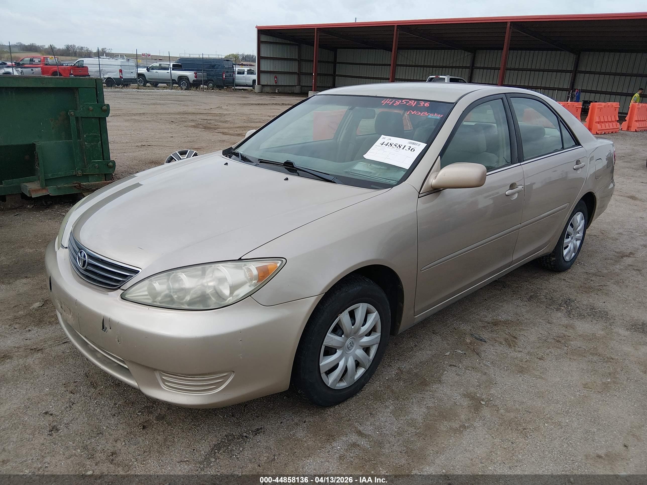 2006 Toyota Camry Le Beige vin: 4T1BE32K36U150062