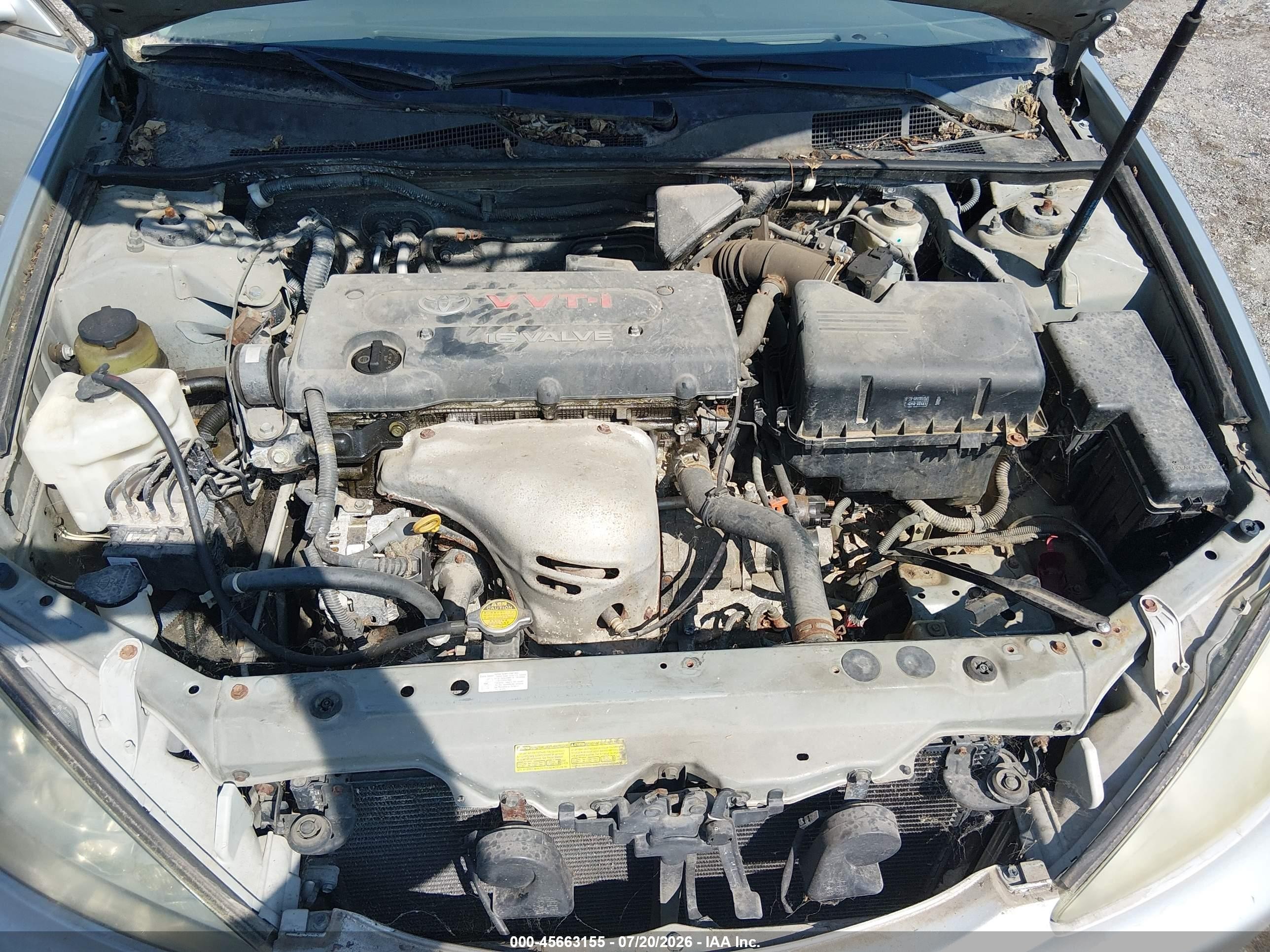 2006 Toyota Camry Le Silver vin: 4T1BE32K36U151826