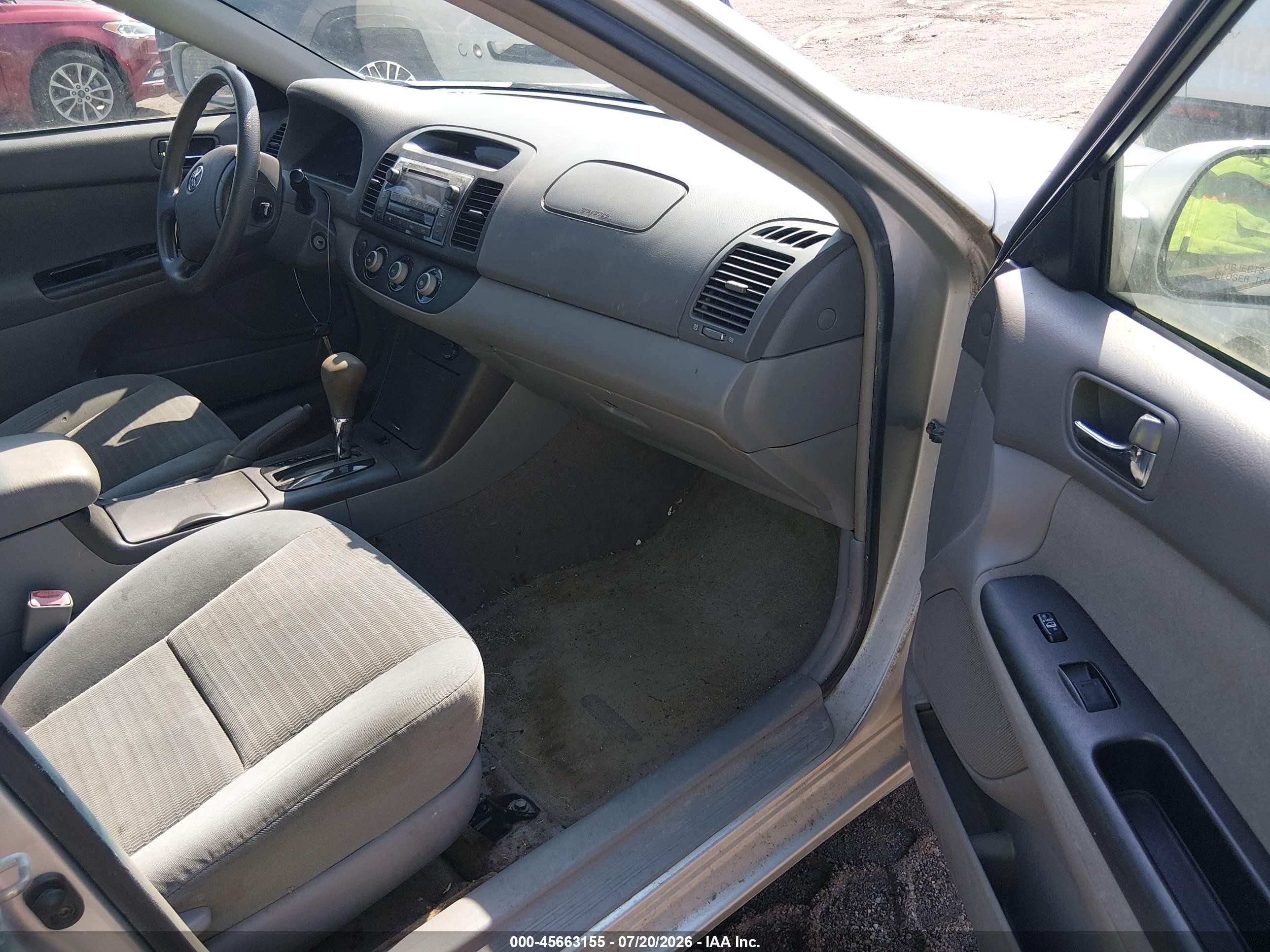 2006 Toyota Camry Le Silver vin: 4T1BE32K36U151826