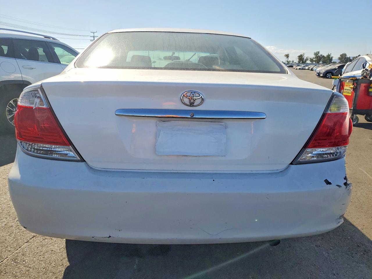 2006 Toyota Camry Le White vin: 4T1BE32K36U669385