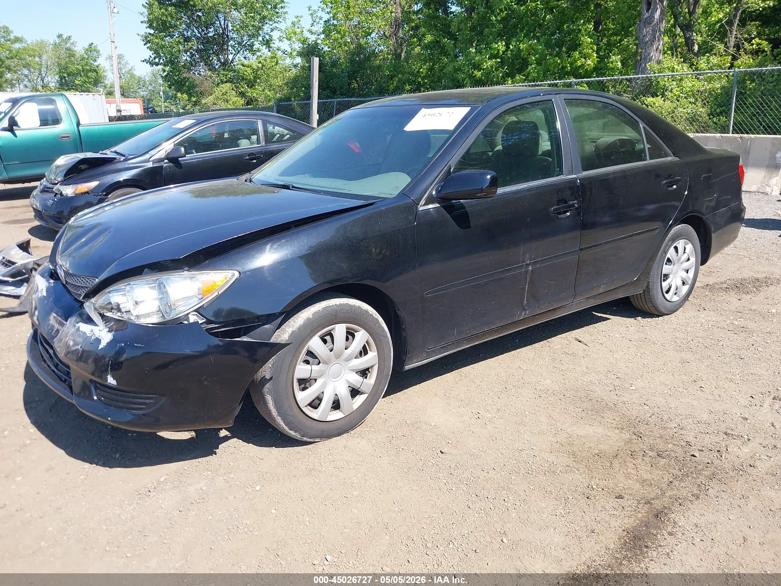 2006 Toyota Camry Le Черный vin: 4T1BE32K36U672710