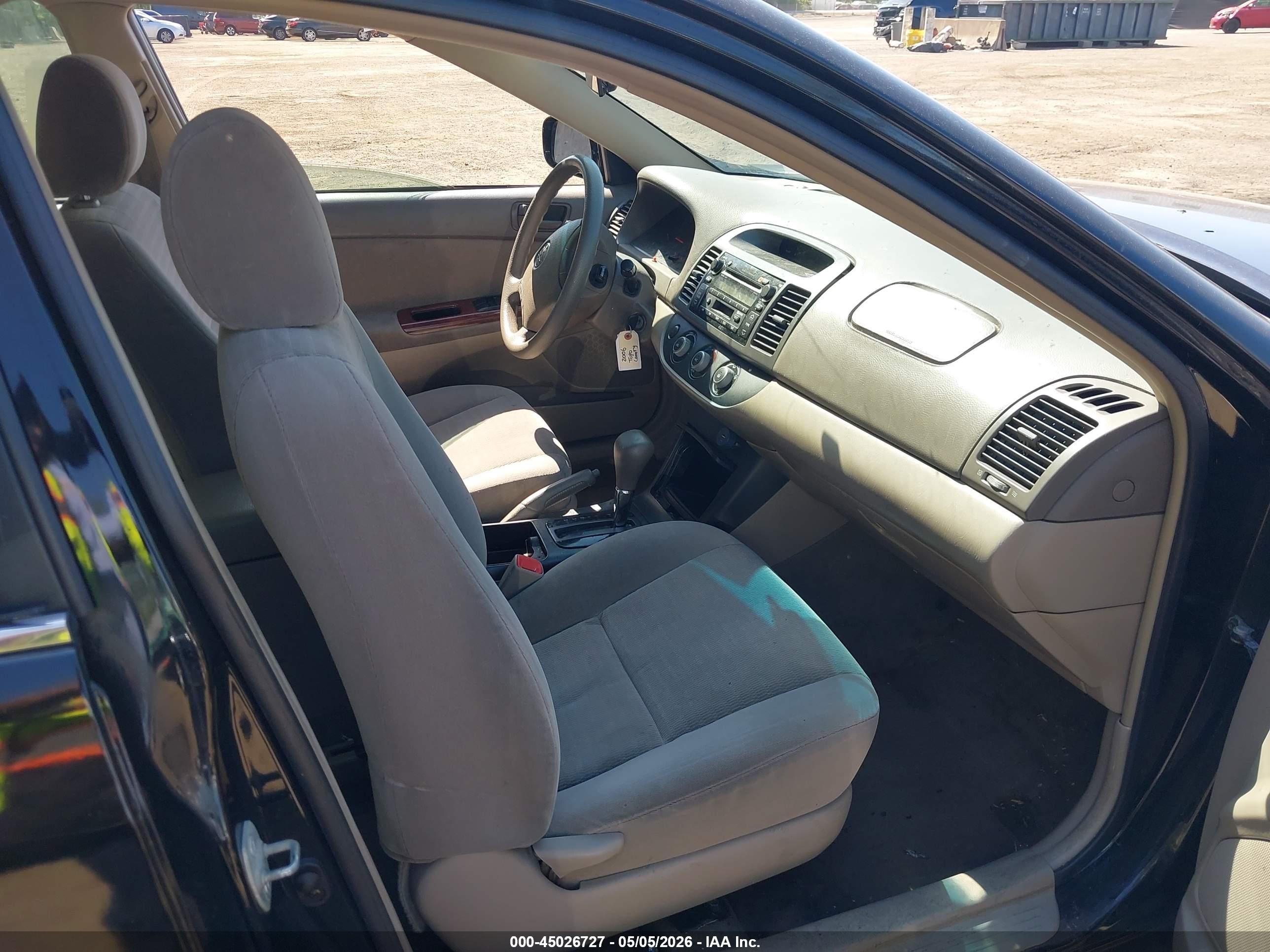 2006 Toyota Camry Le Черный vin: 4T1BE32K36U672710