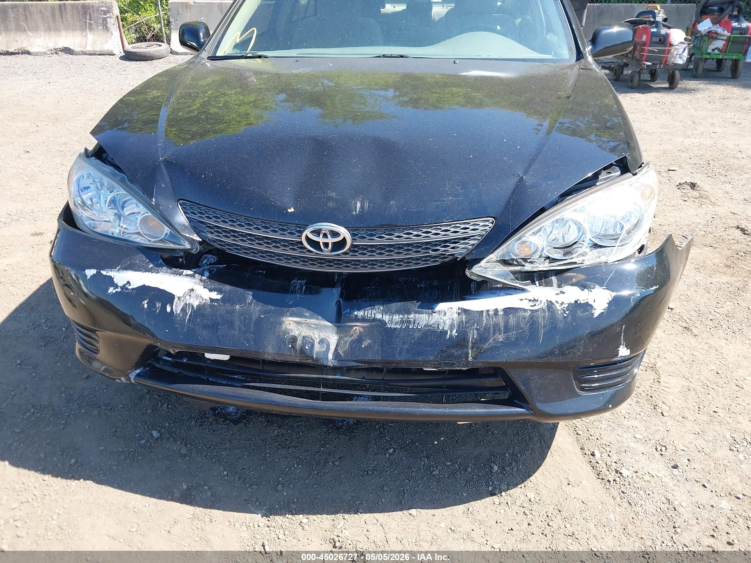 2006 Toyota Camry Le Черный vin: 4T1BE32K36U672710