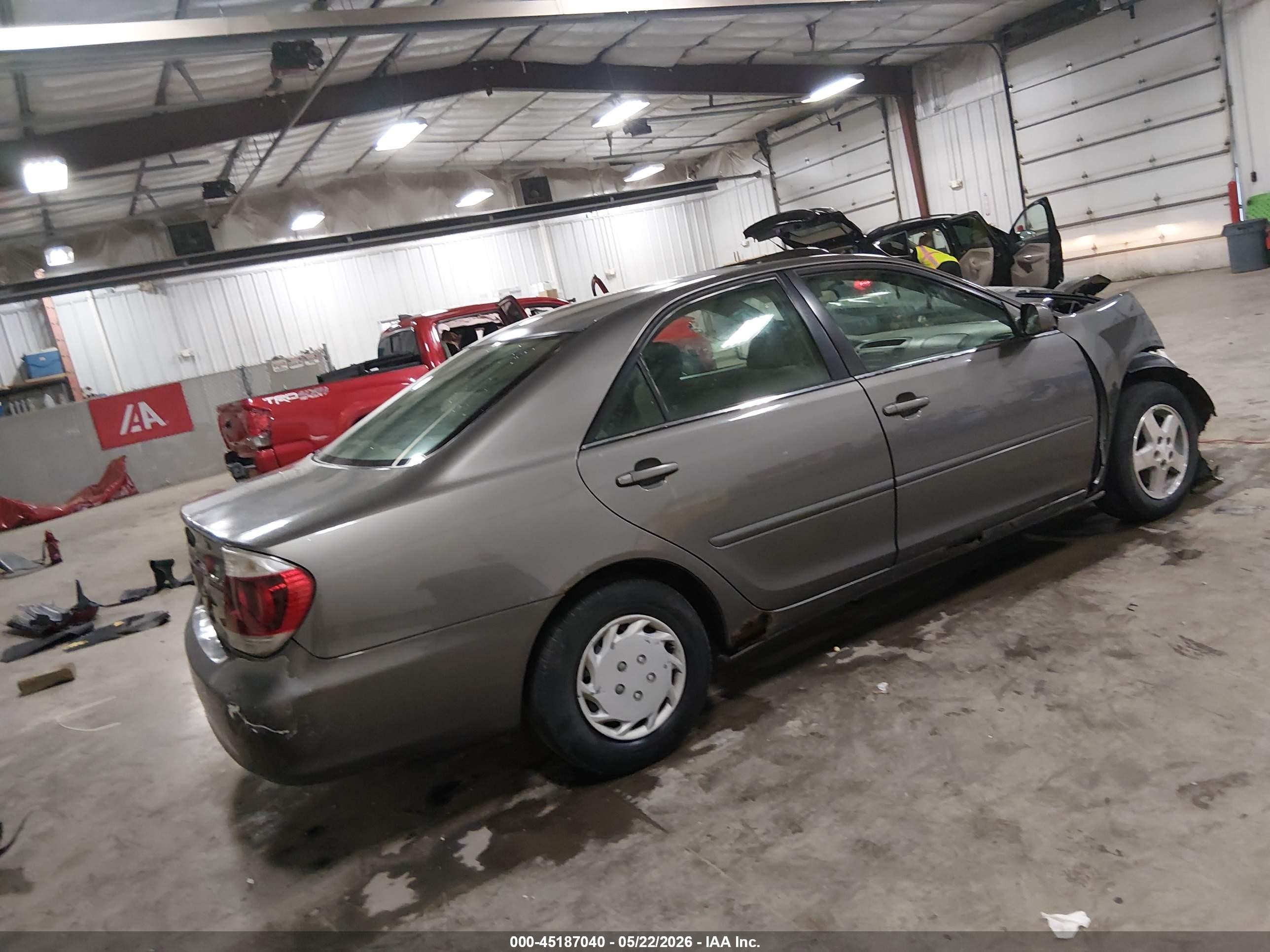 2006 Toyota Camry Le Gray vin: 4T1BE32K36U673906