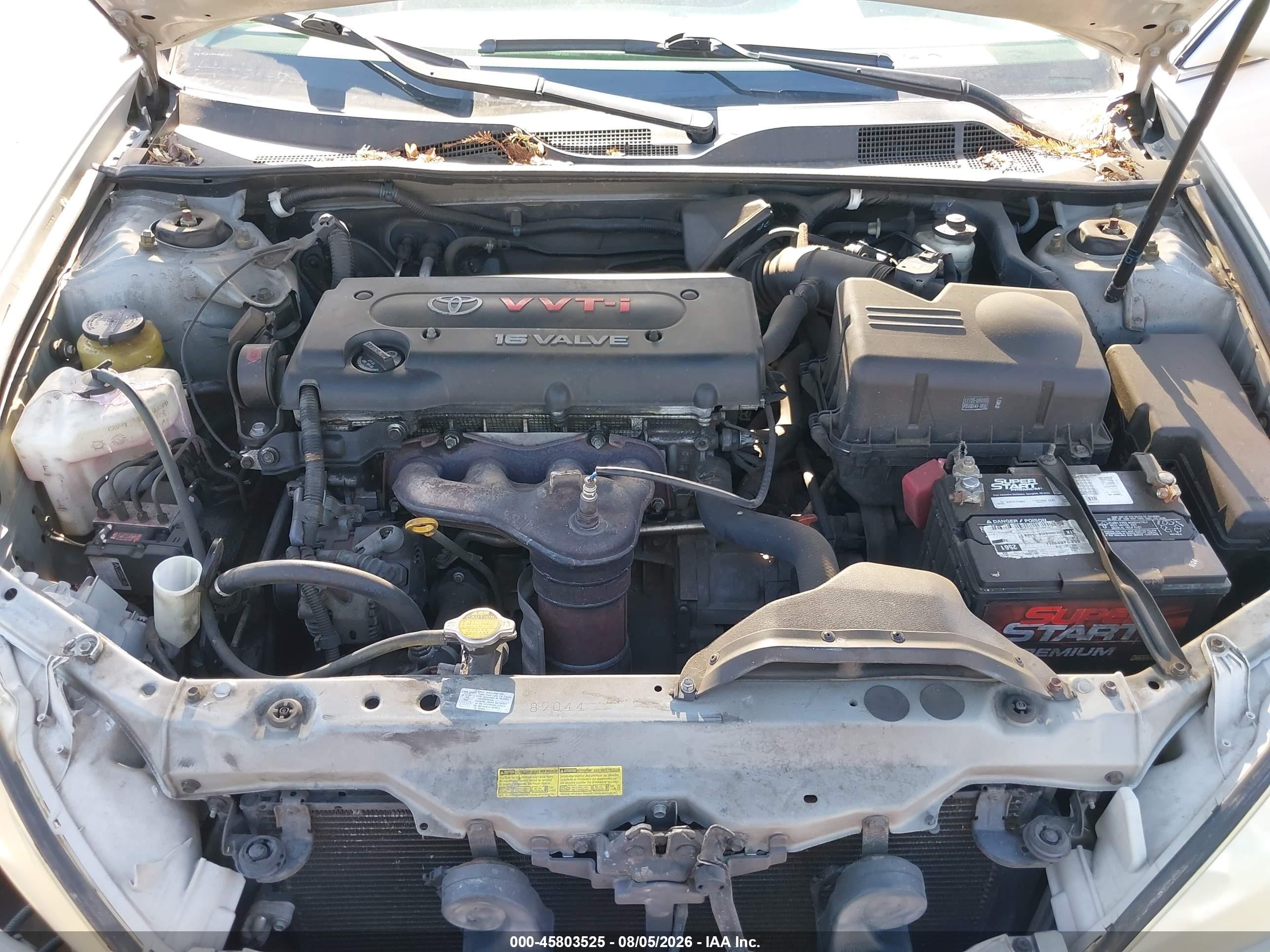 2006 Toyota Camry Le Silver vin: 4T1BE32K36U688986