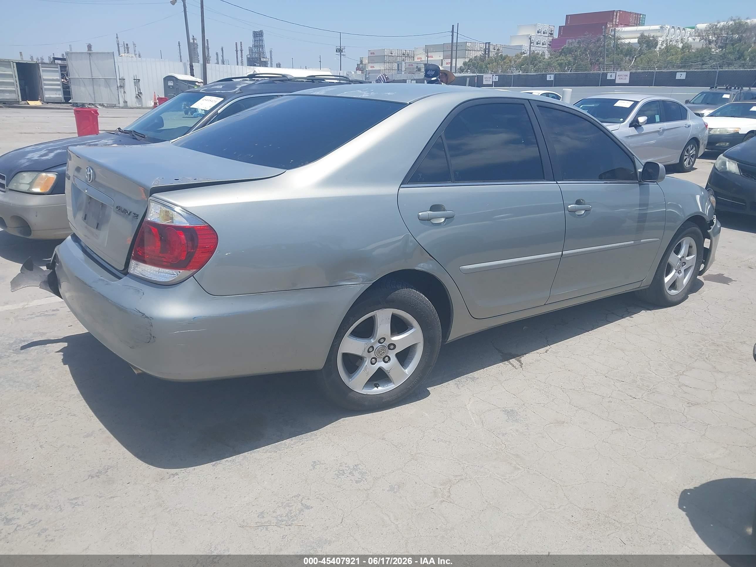 2006 Toyota Camry Se Серебряный vin: 4T1BE32K36U696070