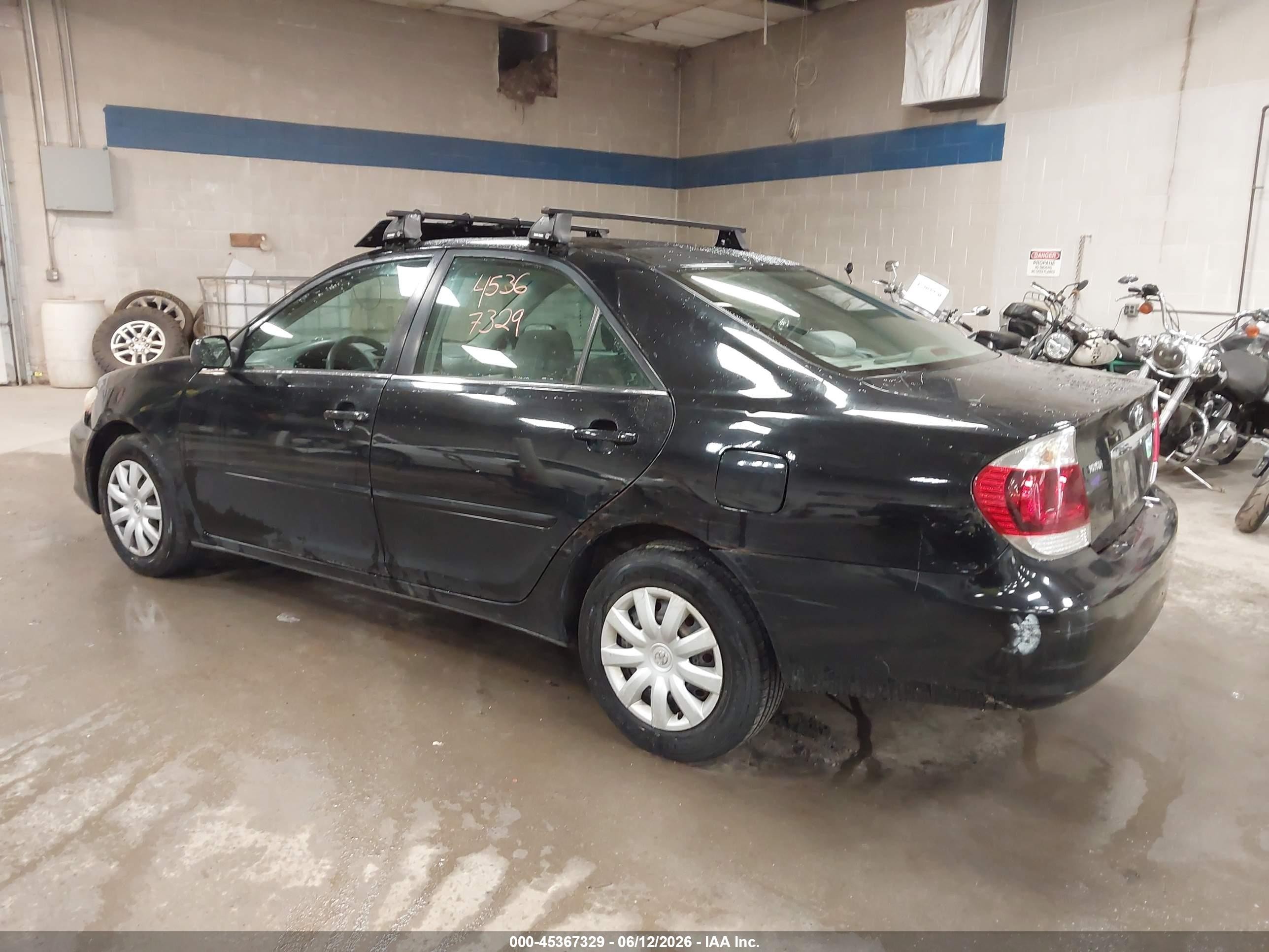 2006 Toyota Camry Std Черный vin: 4T1BE32K36U712445