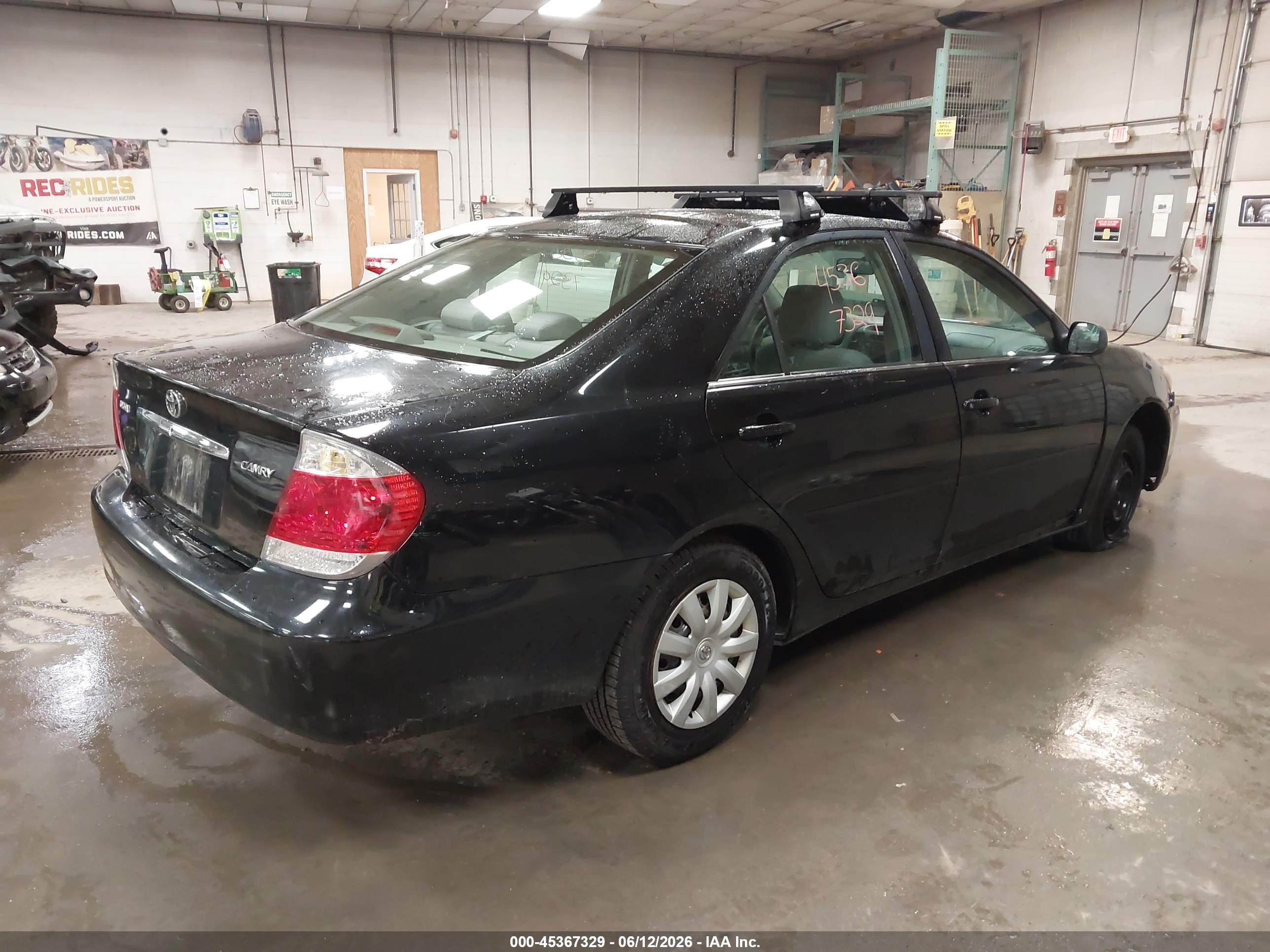 2006 Toyota Camry Std Черный vin: 4T1BE32K36U712445