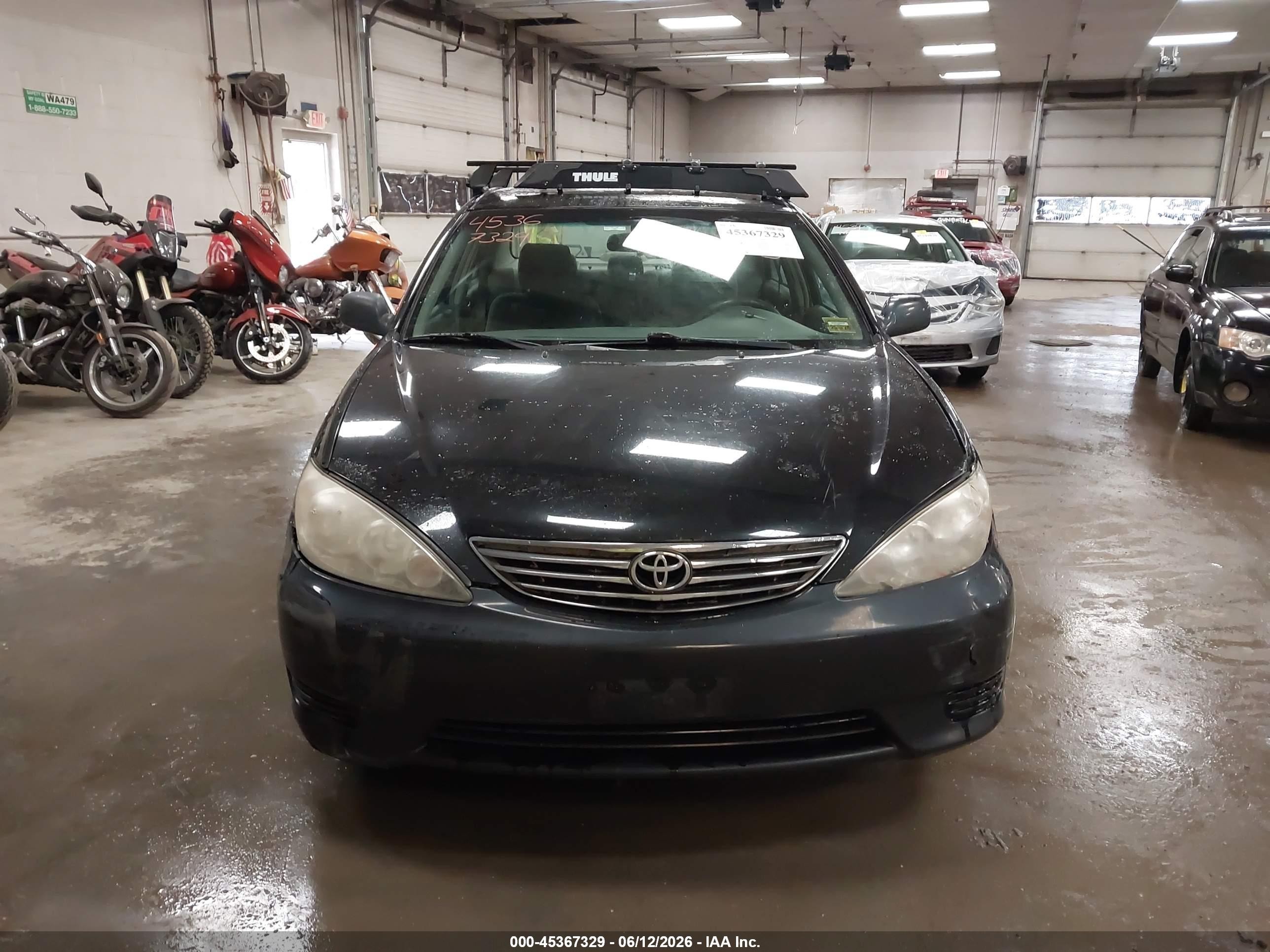 2006 Toyota Camry Std Черный vin: 4T1BE32K36U712445