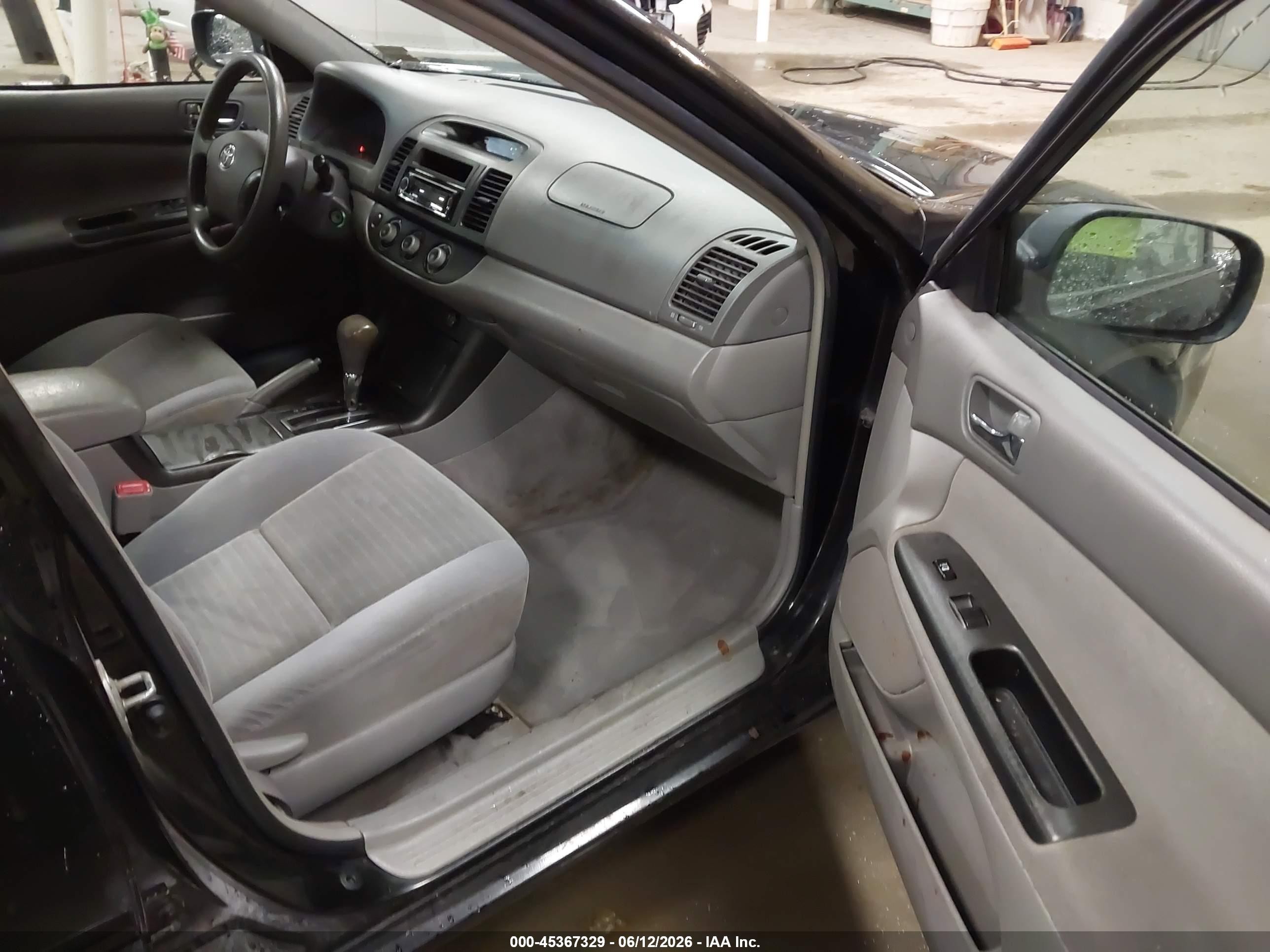 2006 Toyota Camry Std Черный vin: 4T1BE32K36U712445