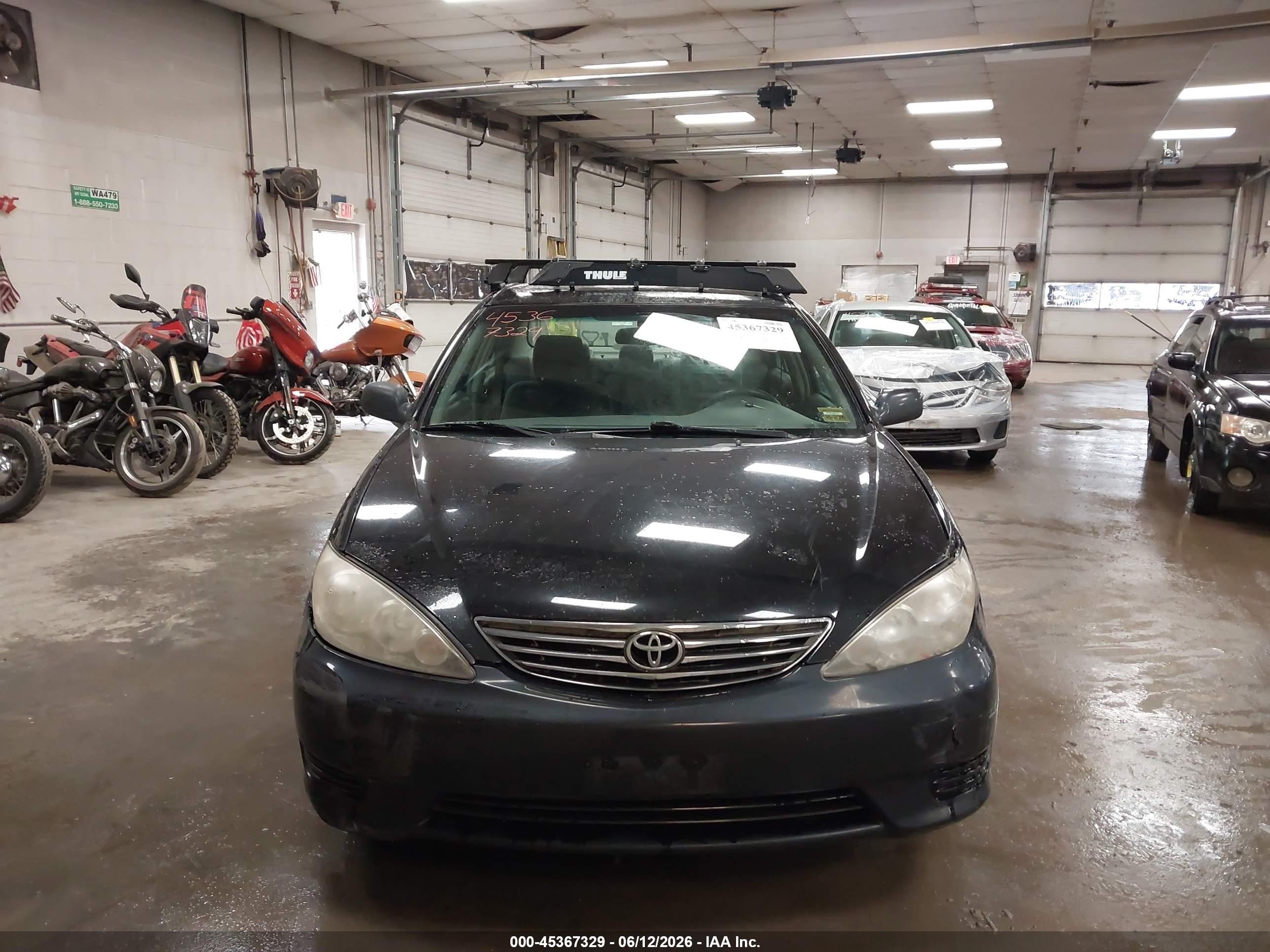 2006 Toyota Camry Std Черный vin: 4T1BE32K36U712445