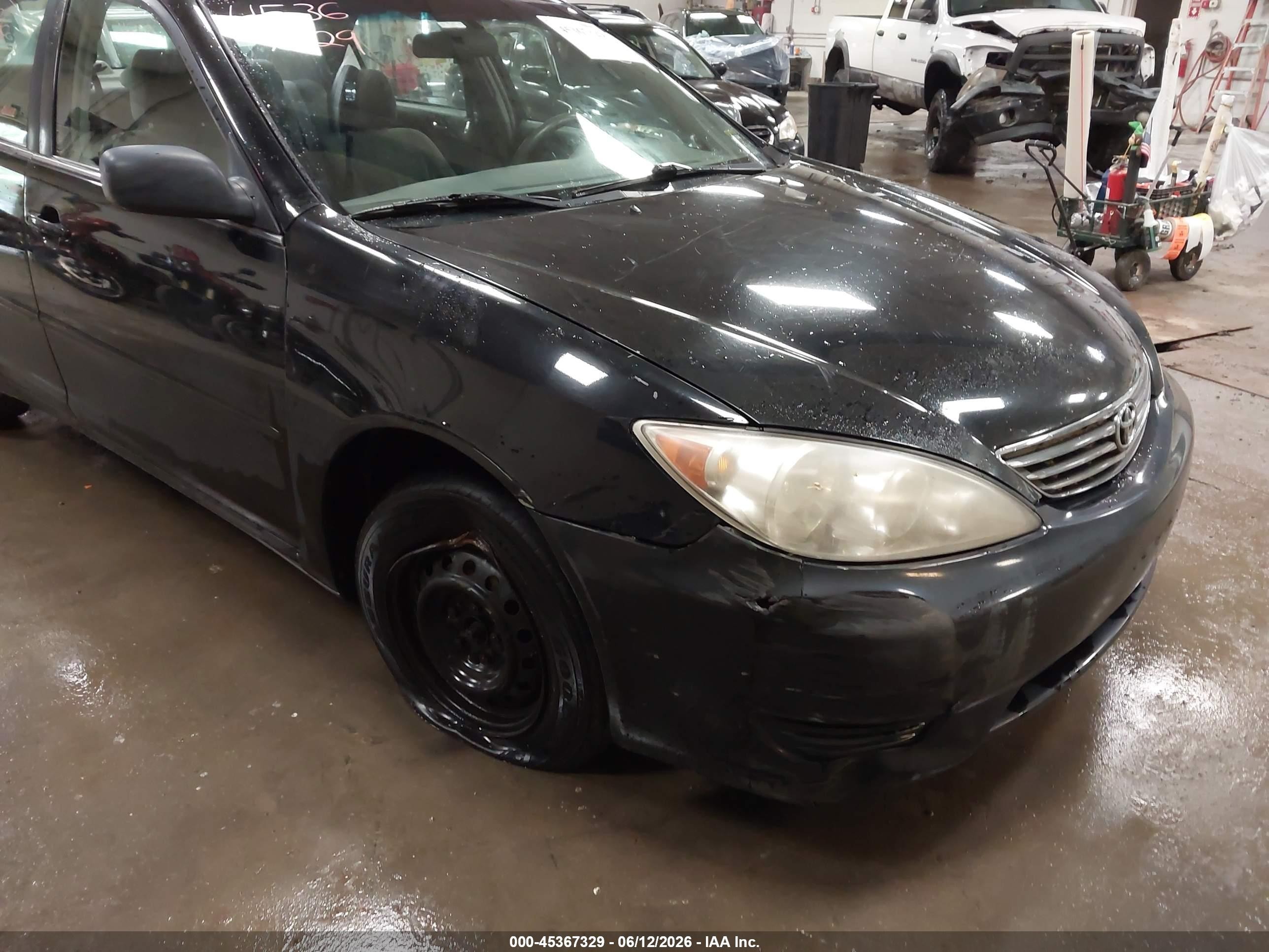 2006 Toyota Camry Std Черный vin: 4T1BE32K36U712445
