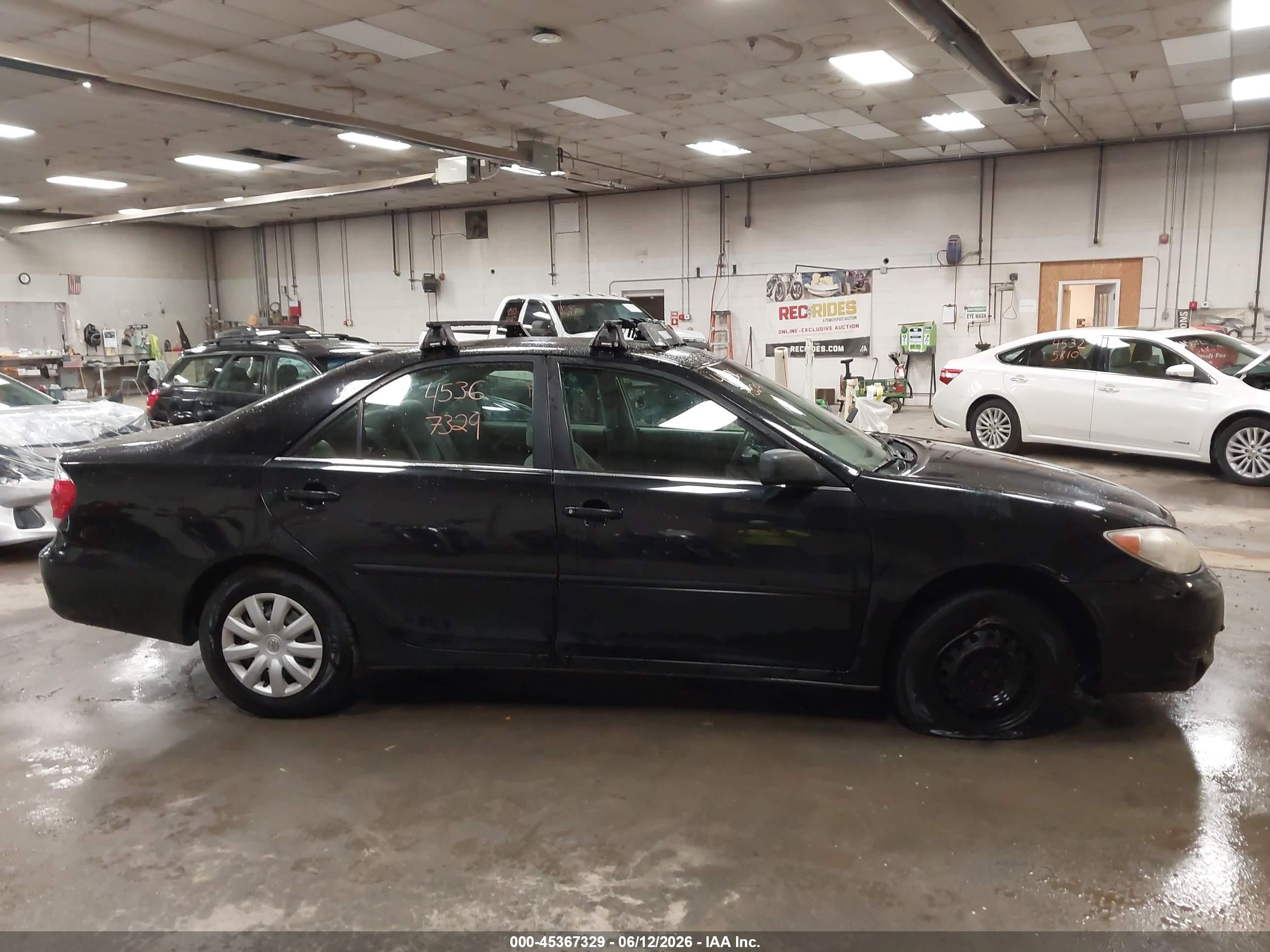 2006 Toyota Camry Std Черный vin: 4T1BE32K36U712445