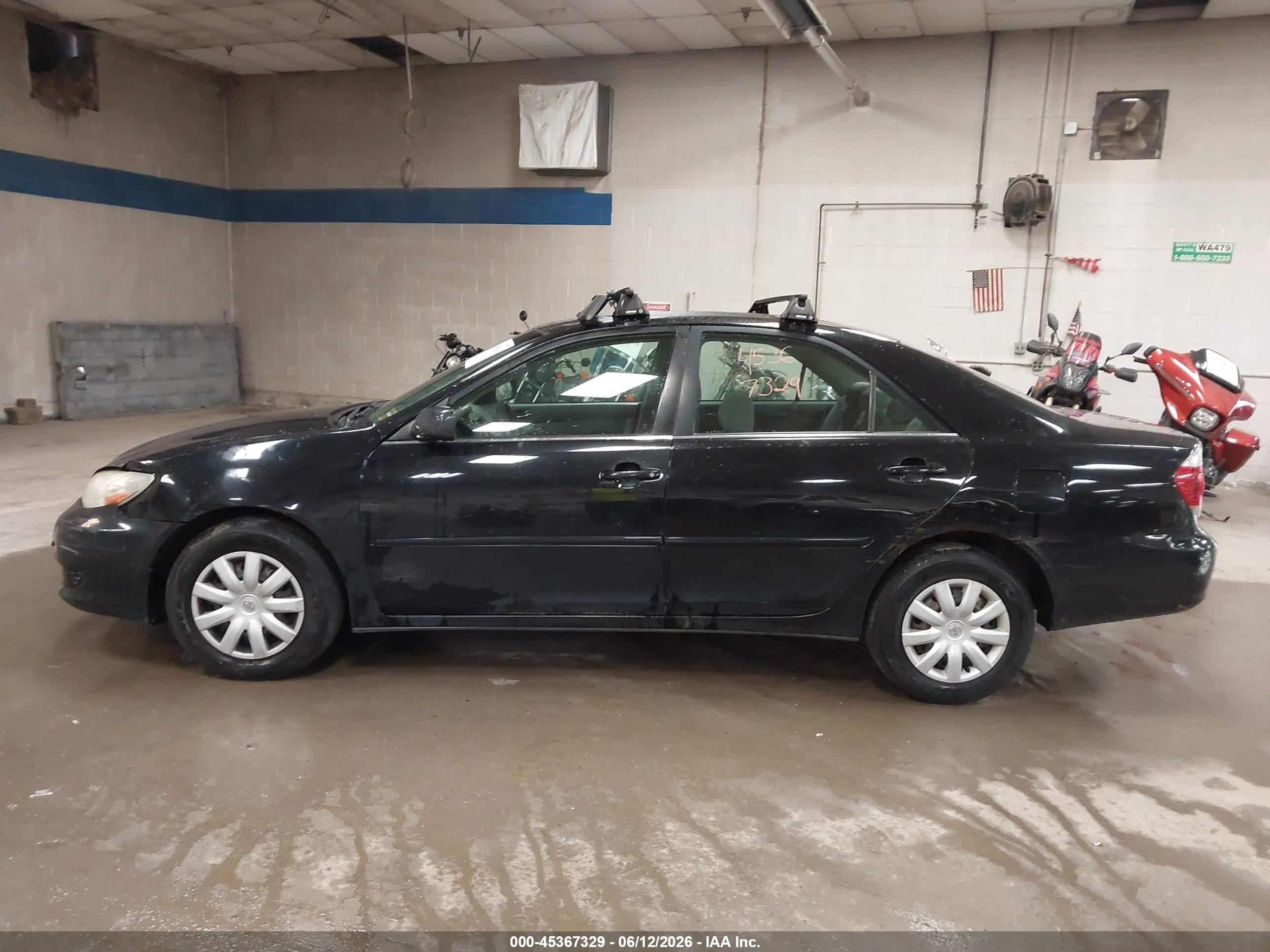 2006 Toyota Camry Std Черный vin: 4T1BE32K36U712445