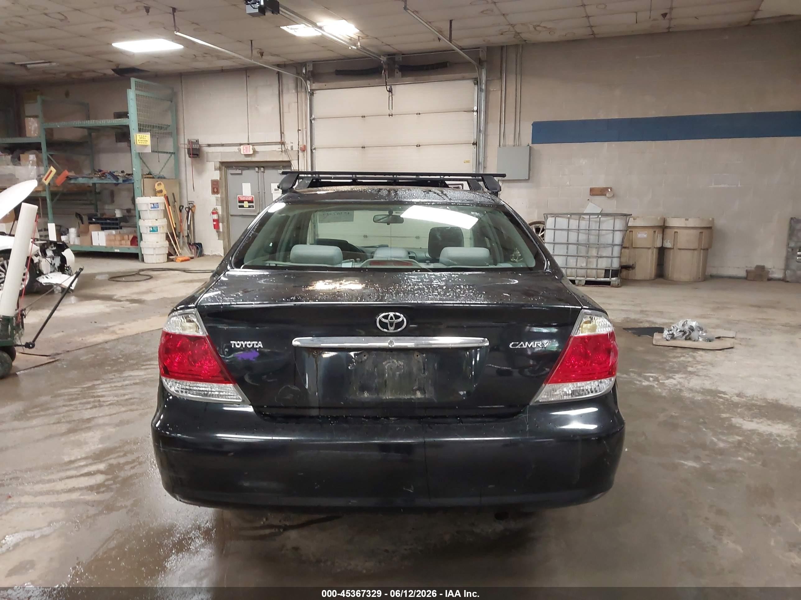 2006 Toyota Camry Std Черный vin: 4T1BE32K36U712445