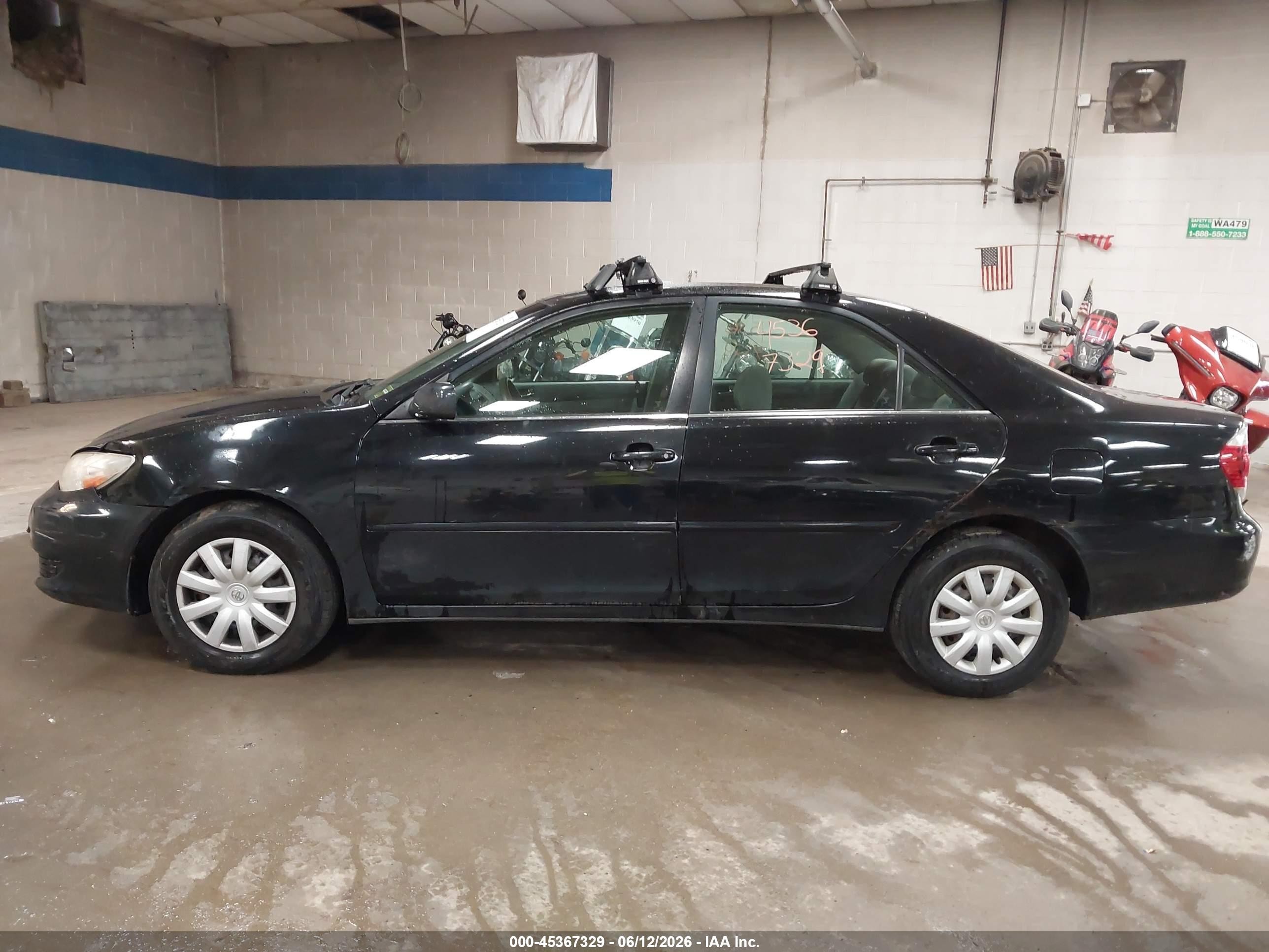 2006 Toyota Camry Std Черный vin: 4T1BE32K36U712445