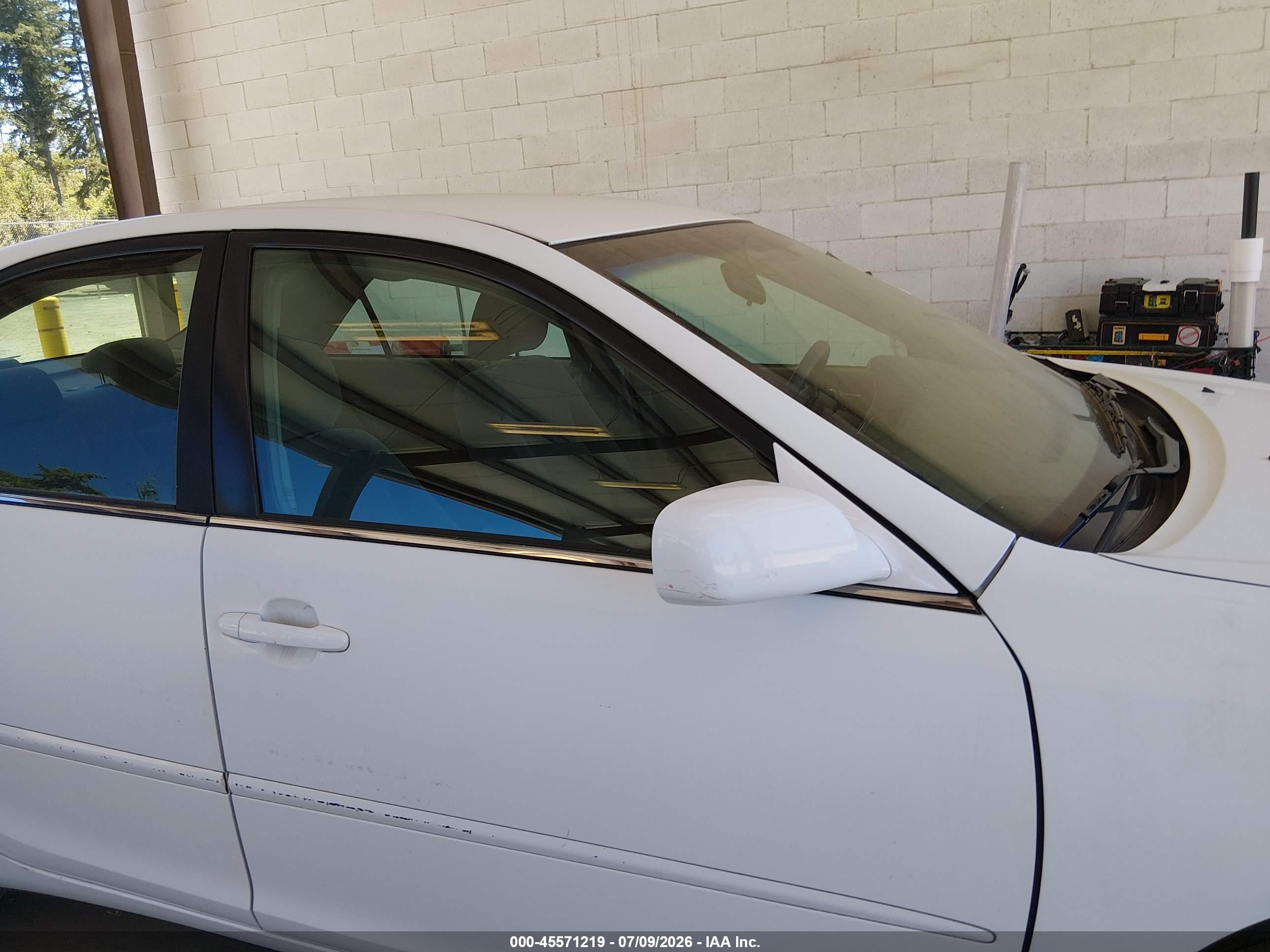 2006 Toyota Camry Le White vin: 4T1BE32K36U722702