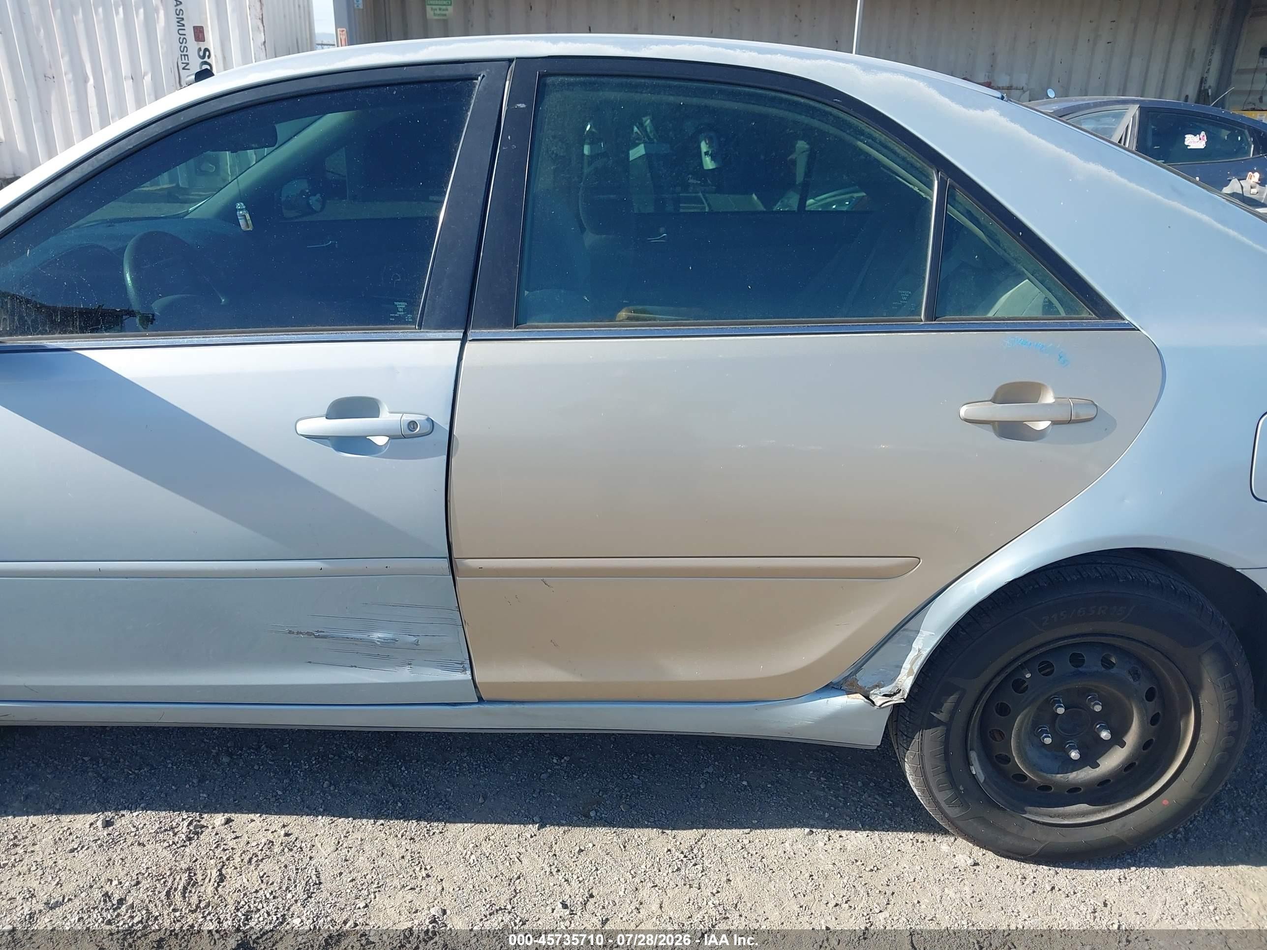 2006 Toyota Camry Le Light Blue vin: 4T1BE32K36U724126