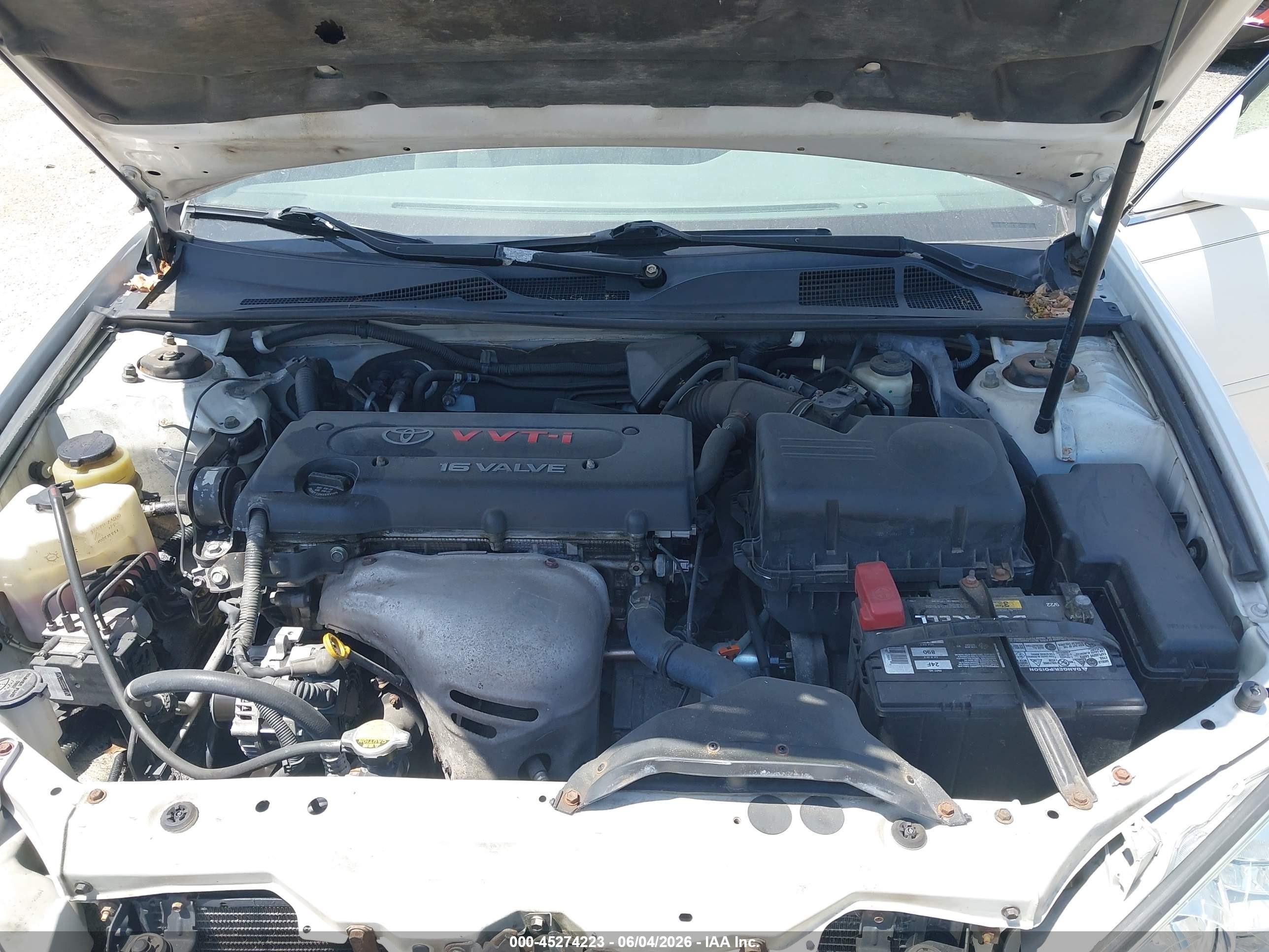 2006 Toyota Camry Le Белый vin: 4T1BE32K36U729620