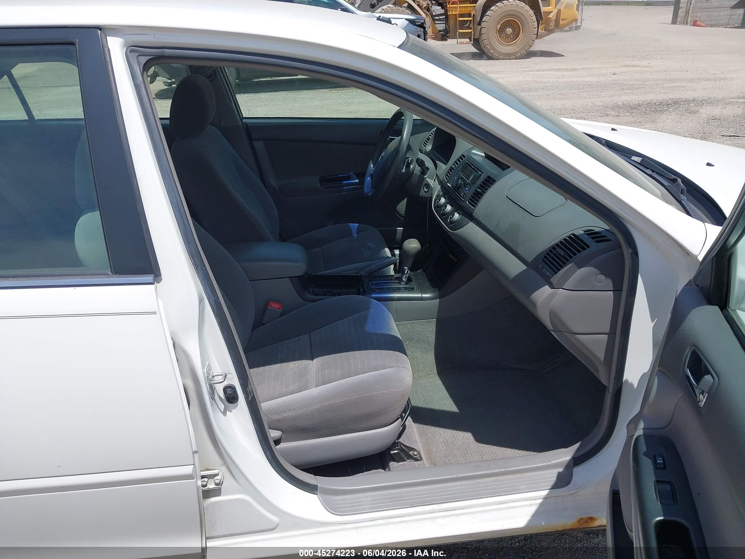 2006 Toyota Camry Le Белый vin: 4T1BE32K36U729620