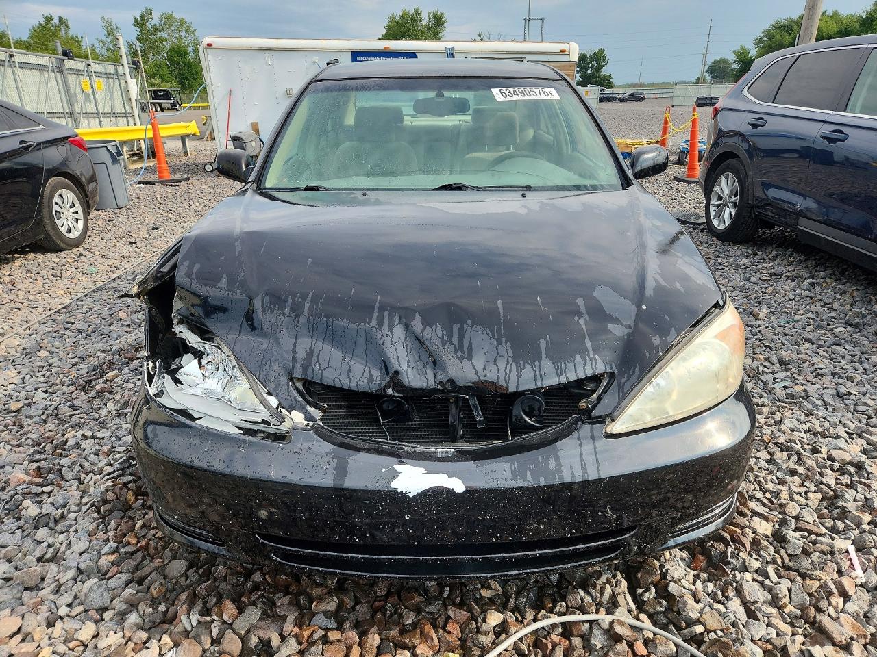 2002 Toyota Camry Le Black vin: 4T1BE32K42U001556