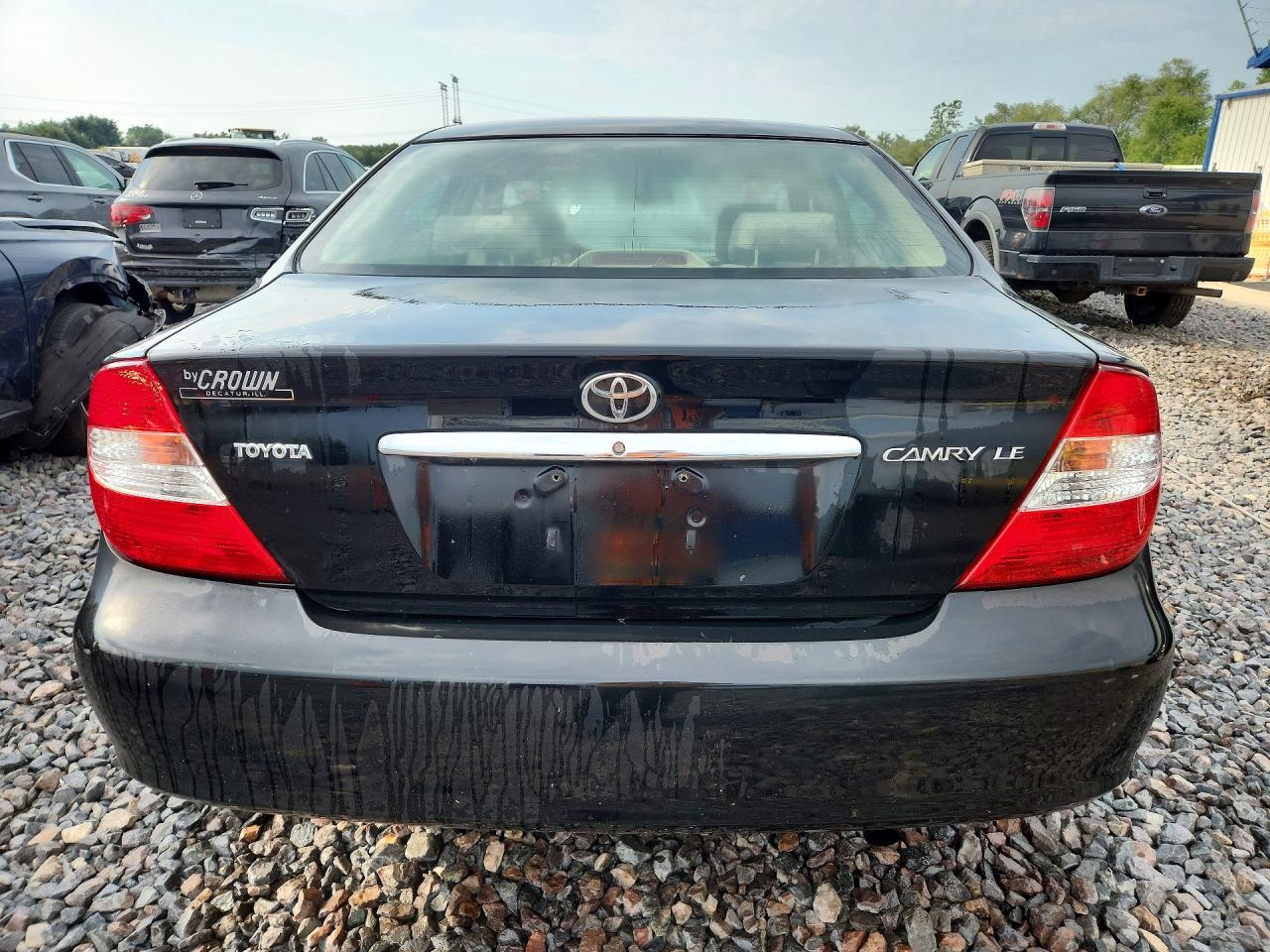 2002 Toyota Camry Le Black vin: 4T1BE32K42U001556