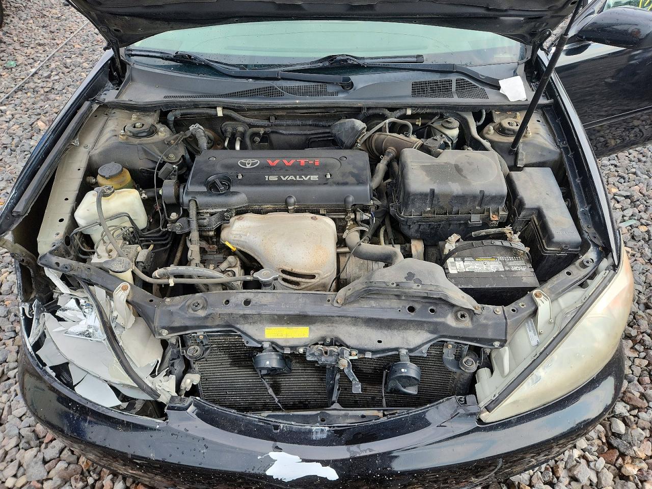 2002 Toyota Camry Le Black vin: 4T1BE32K42U001556