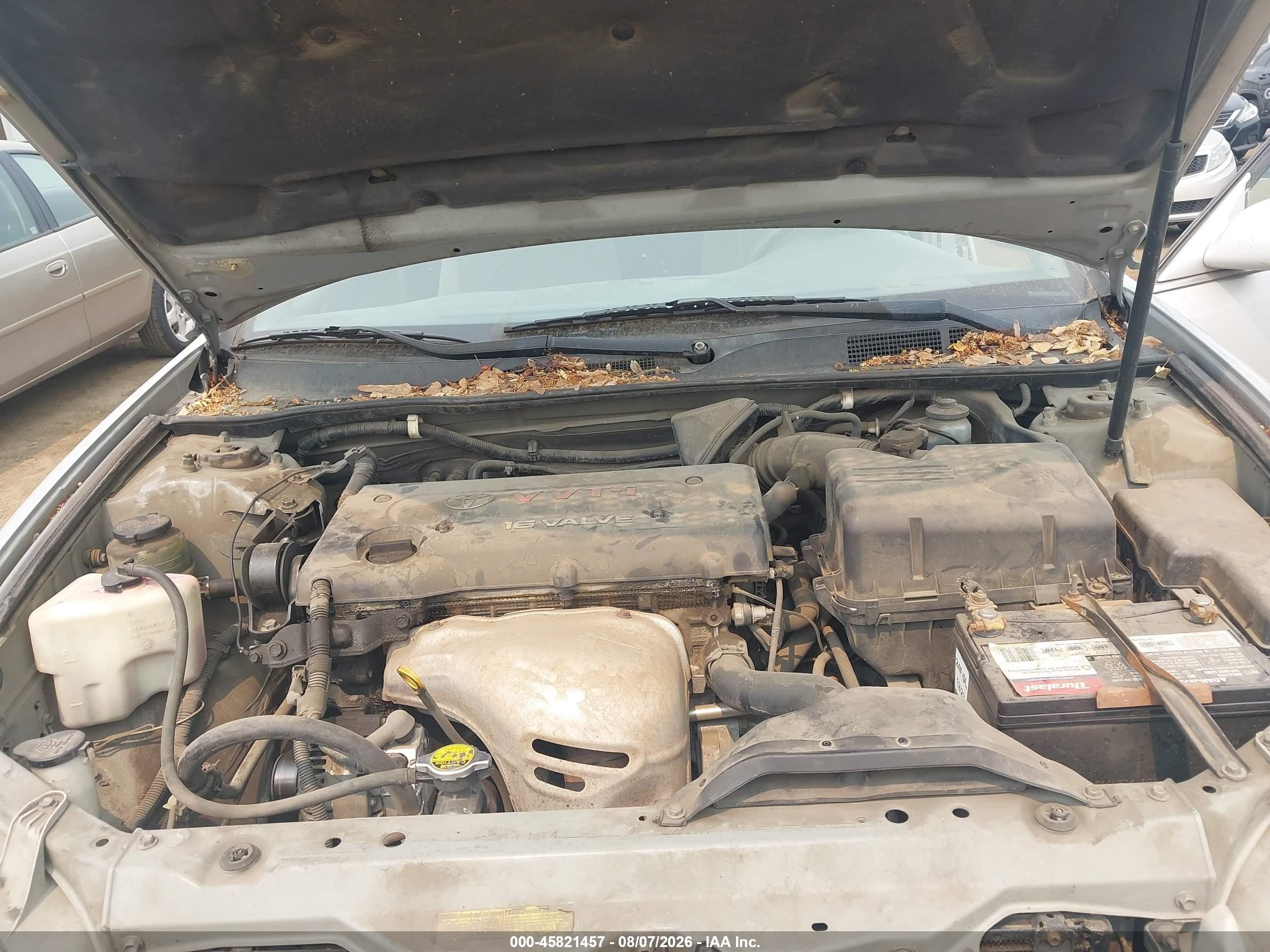 2002 Toyota Camry Le Silver vin: 4T1BE32K42U084972
