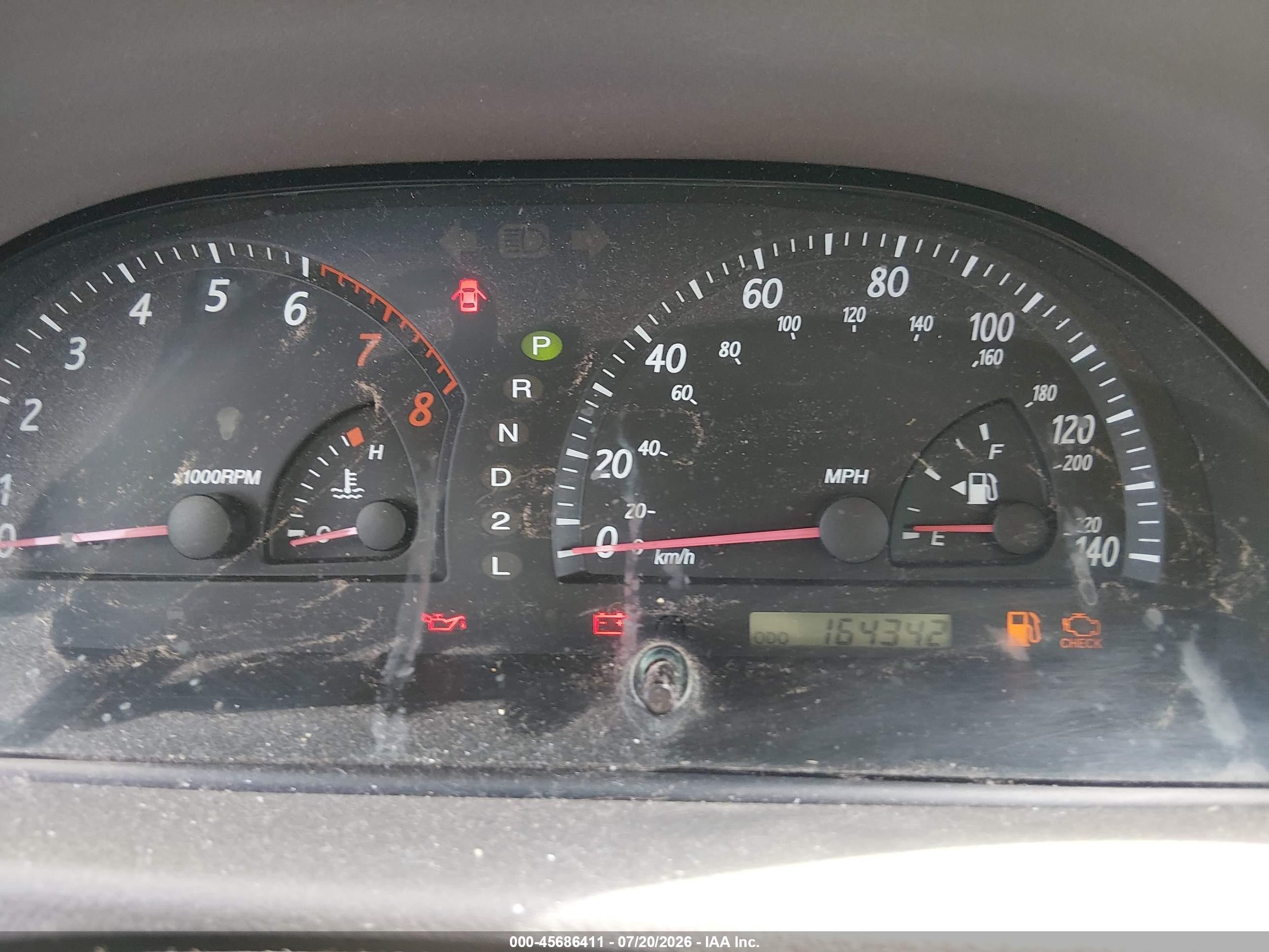 2002 Toyota Camry Le Gray vin: 4T1BE32K42U515164